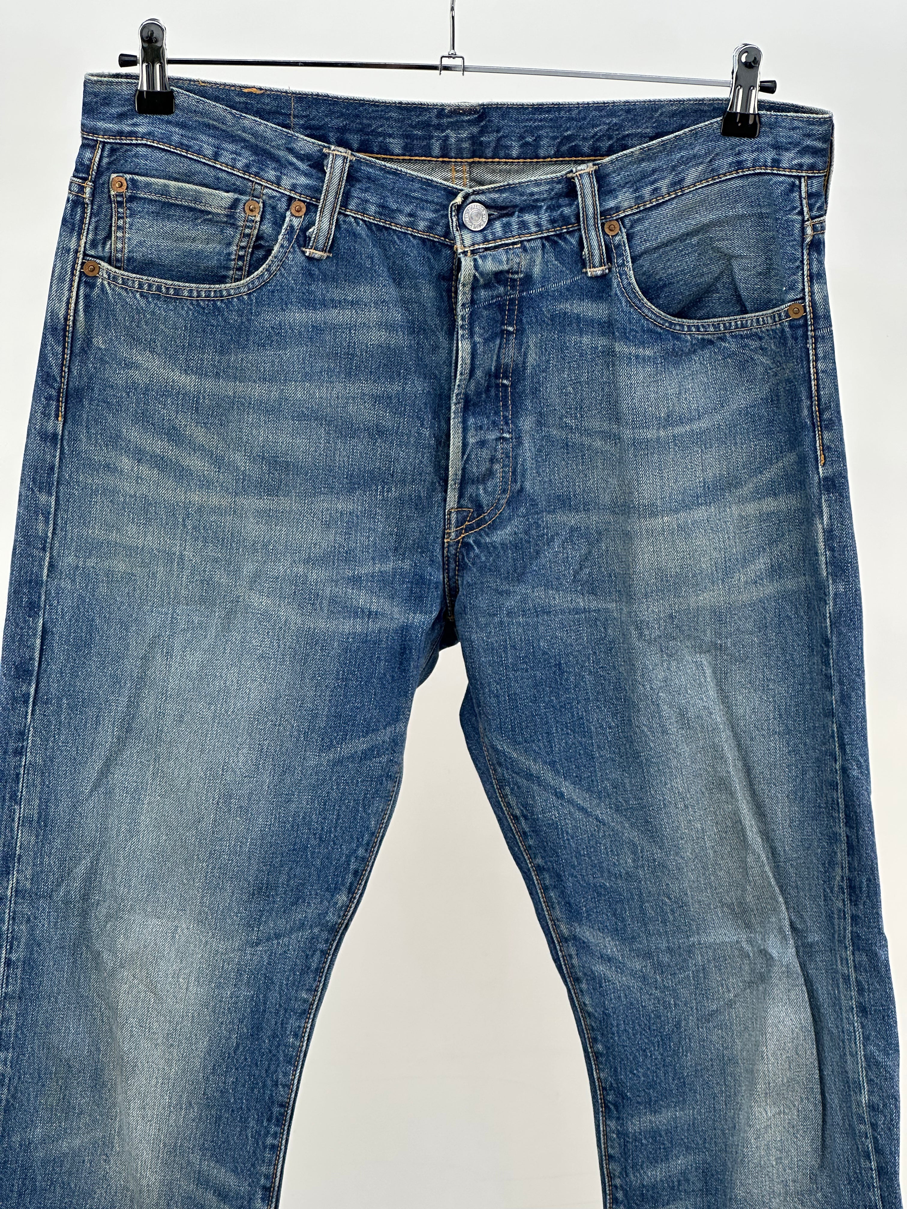 LEVI'S 501 TAGLIA: 48 ITA = W34 L30