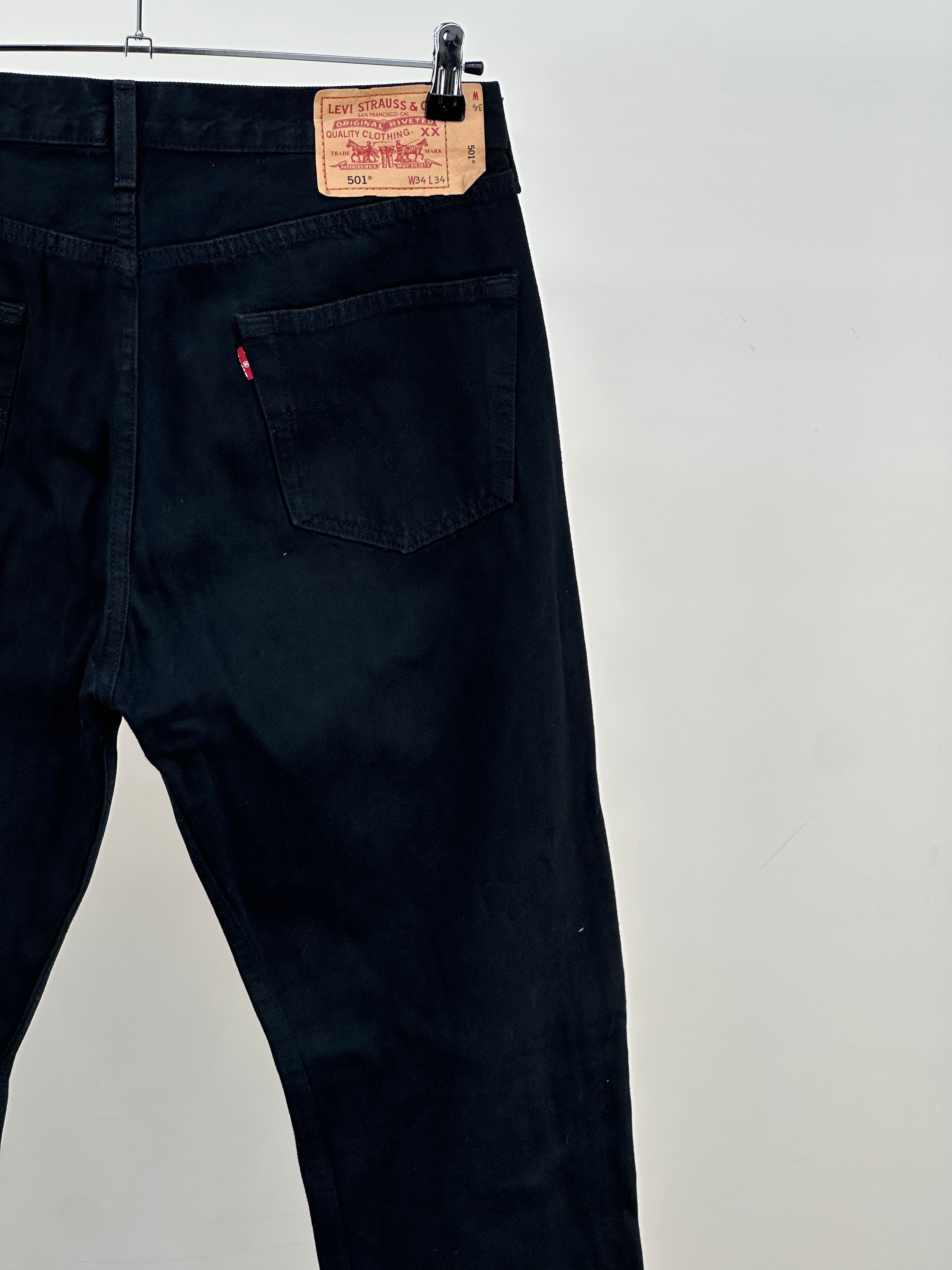 LEVI'S 501 TAGLIA: 48 ITA = W34 L34