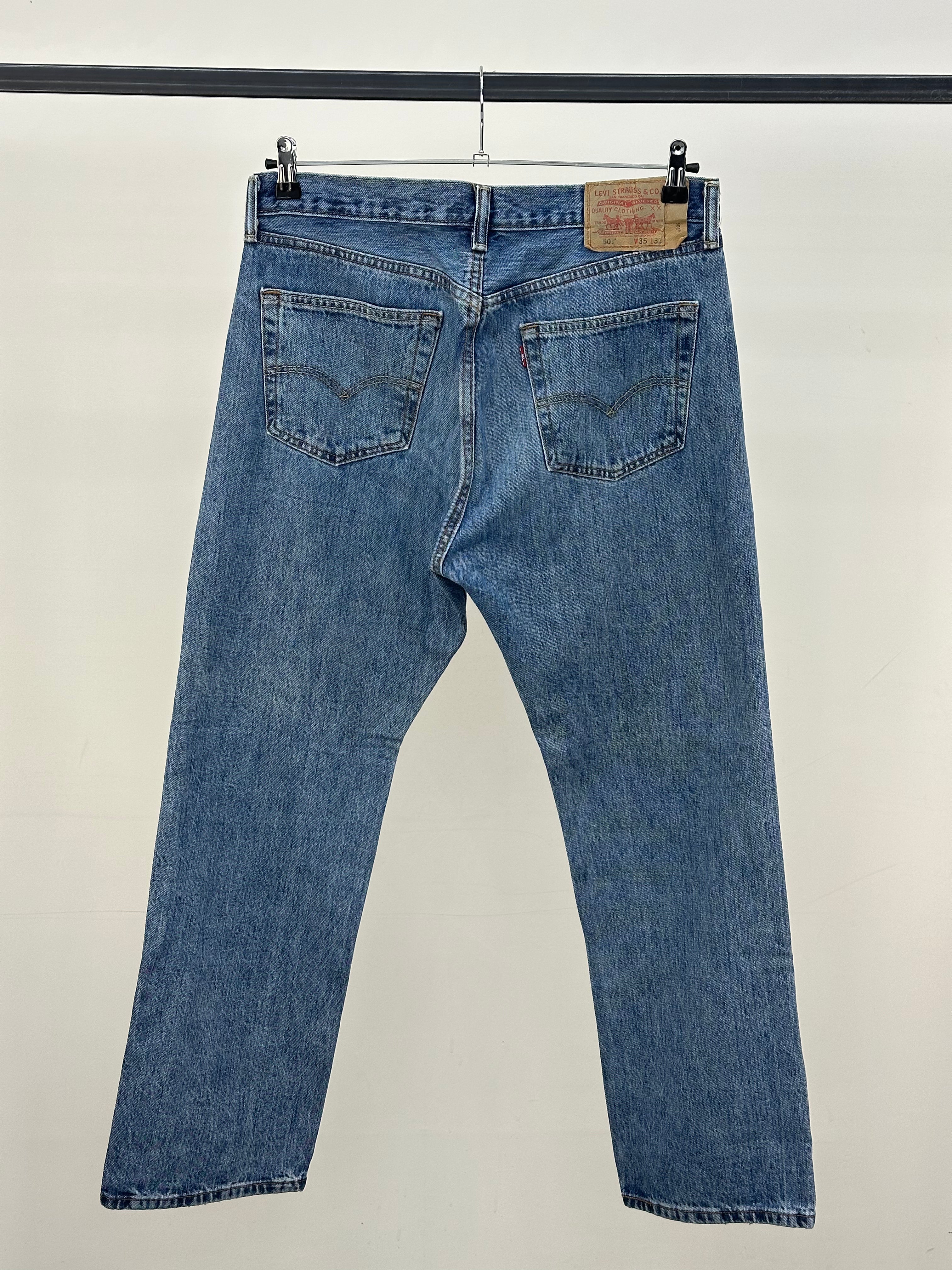 LEVI'S 501 TAGLIA: 49 ITA = W35 L32