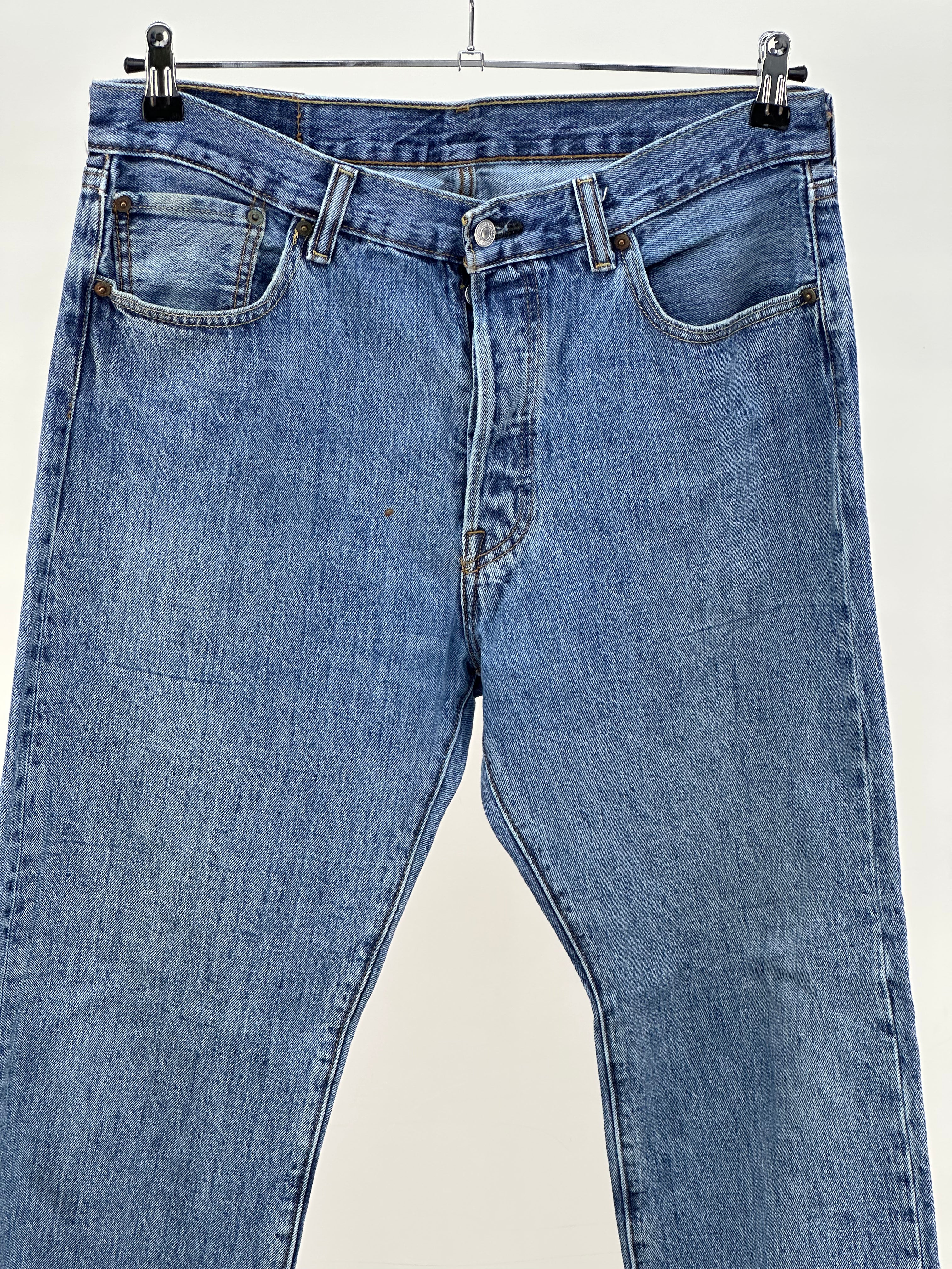 LEVI'S 501 TAGLIA: 49 ITA = W35 L32