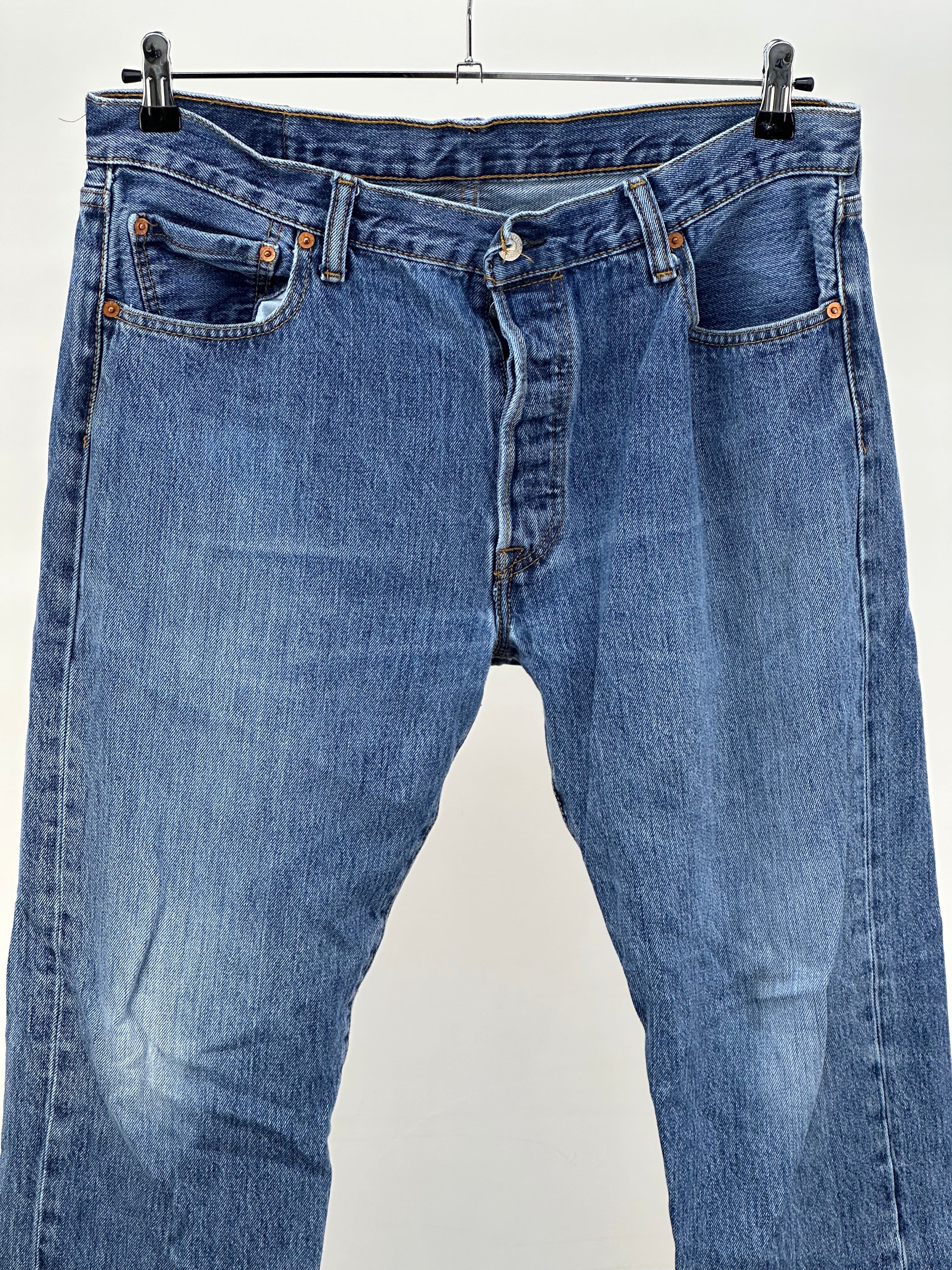 LEVI'S 501 TAGLIA : 50 ITA = W36 L32