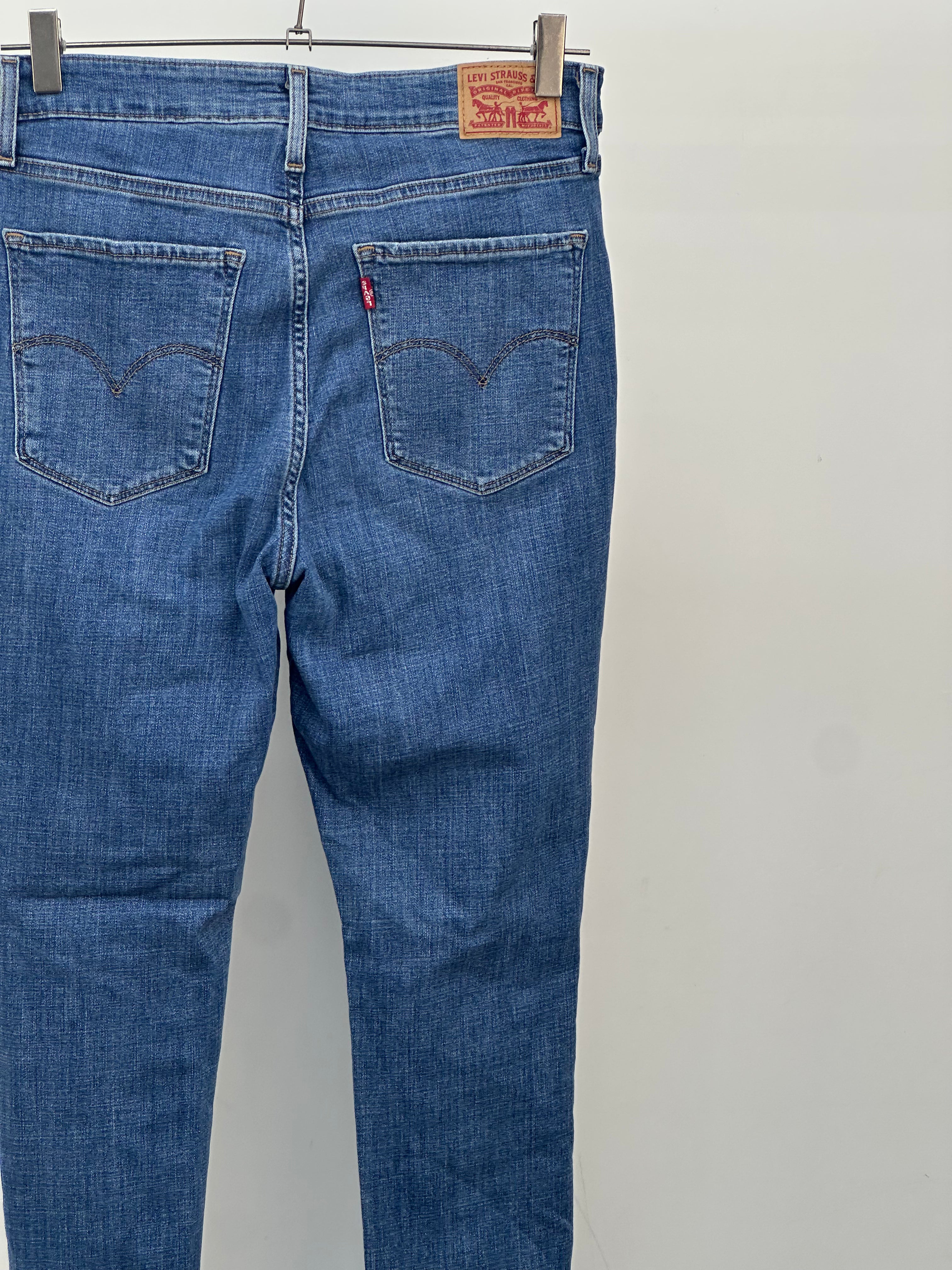 LEVI'S 721 HIGH RISE STRAIGHT TAGLIA: 45 ITA = W31 L32
