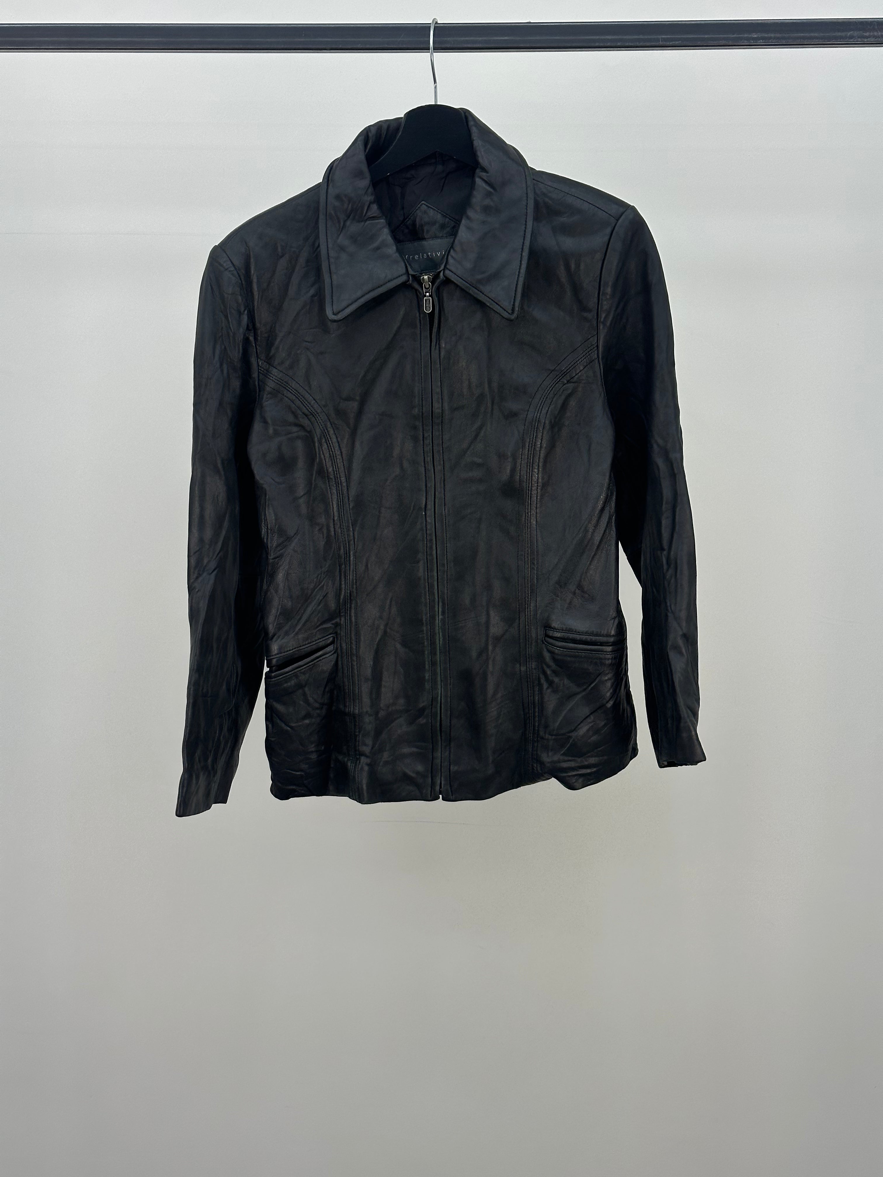 GIACCA AVVITATA ZIP DONNA