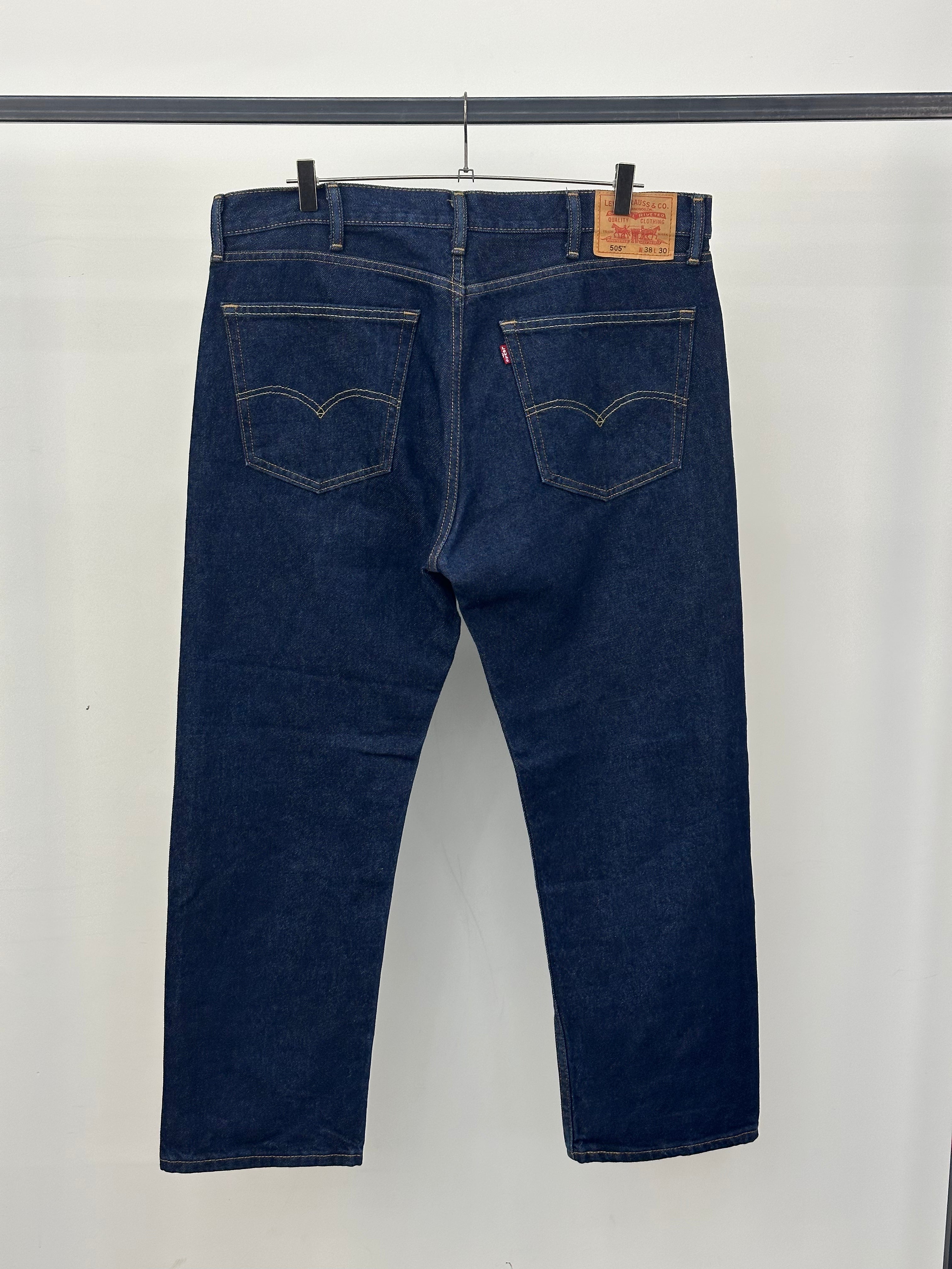 LEVI'S 505 STRAIGHT FIT TAGLIA: 52 ITA = W38 L30