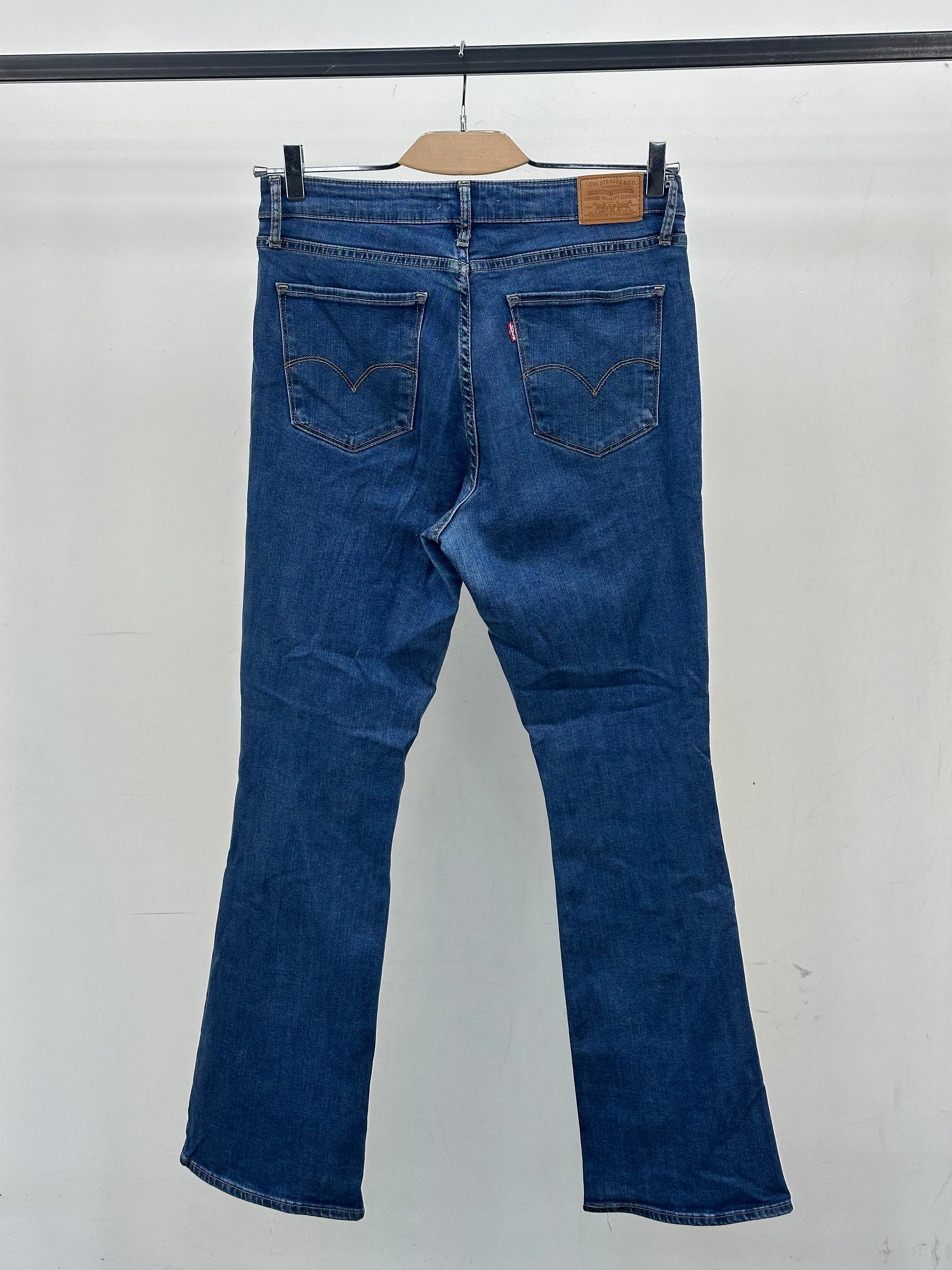 LEVI'S 725 HIGH RISE BOOTCUT FIT TAGLIA: 46 ITA = W32