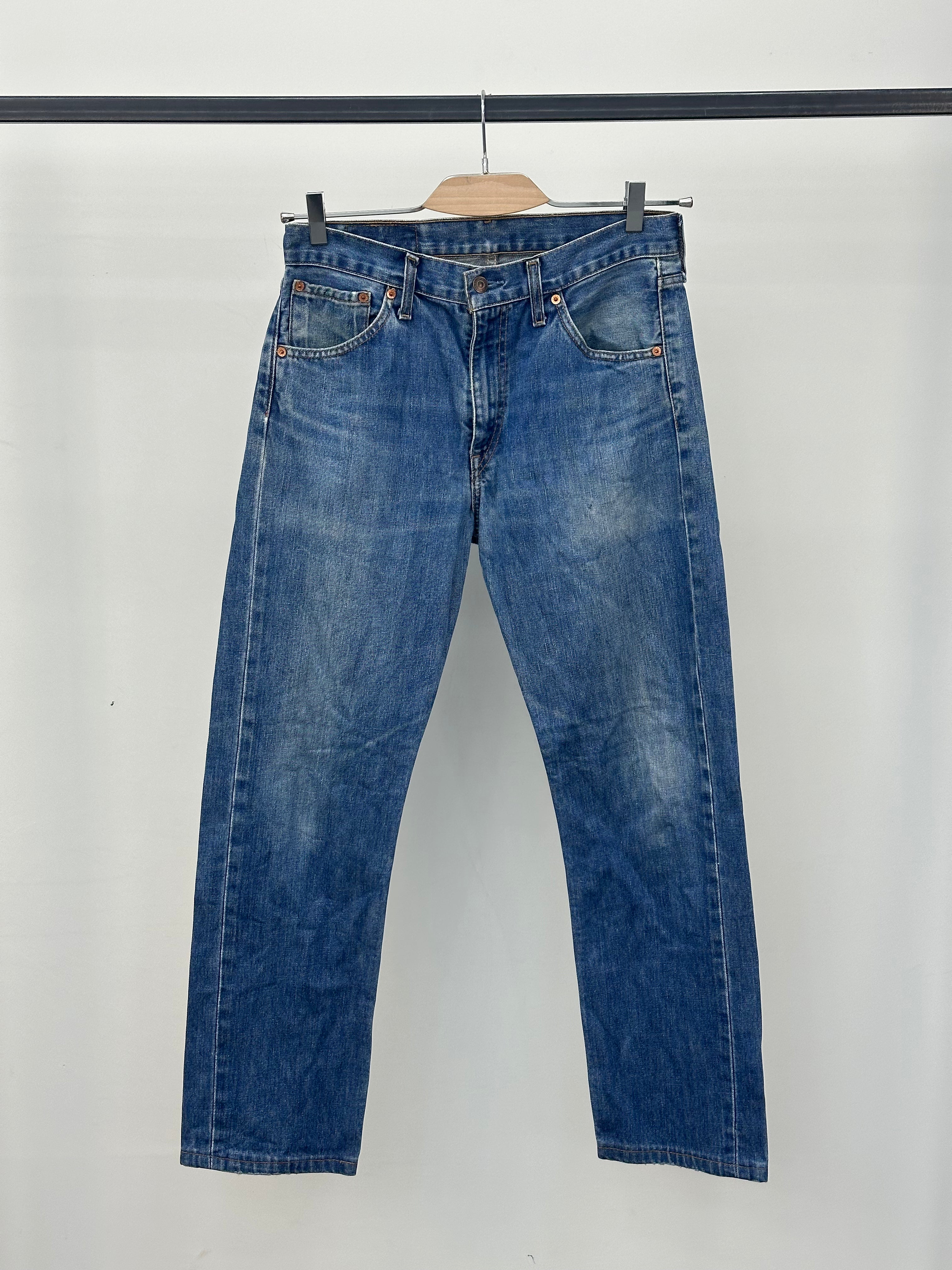 LEVI'S 505 STRAIGHT FIT TAGLIA: 46 ITA = W32 L34