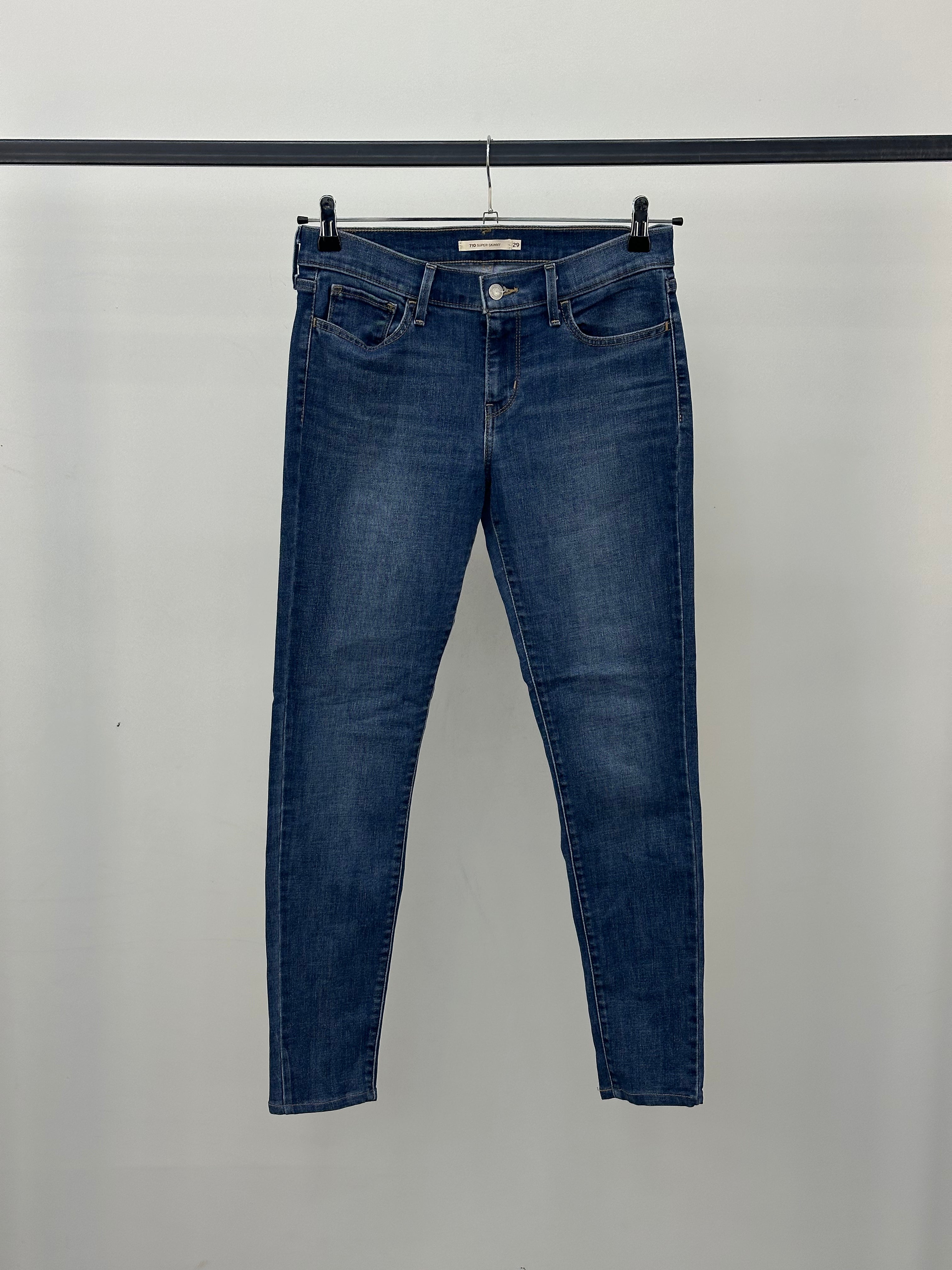 LEVI'S 710 SUPER SKINNY TAGLIA: 43 ITA = W29 L32