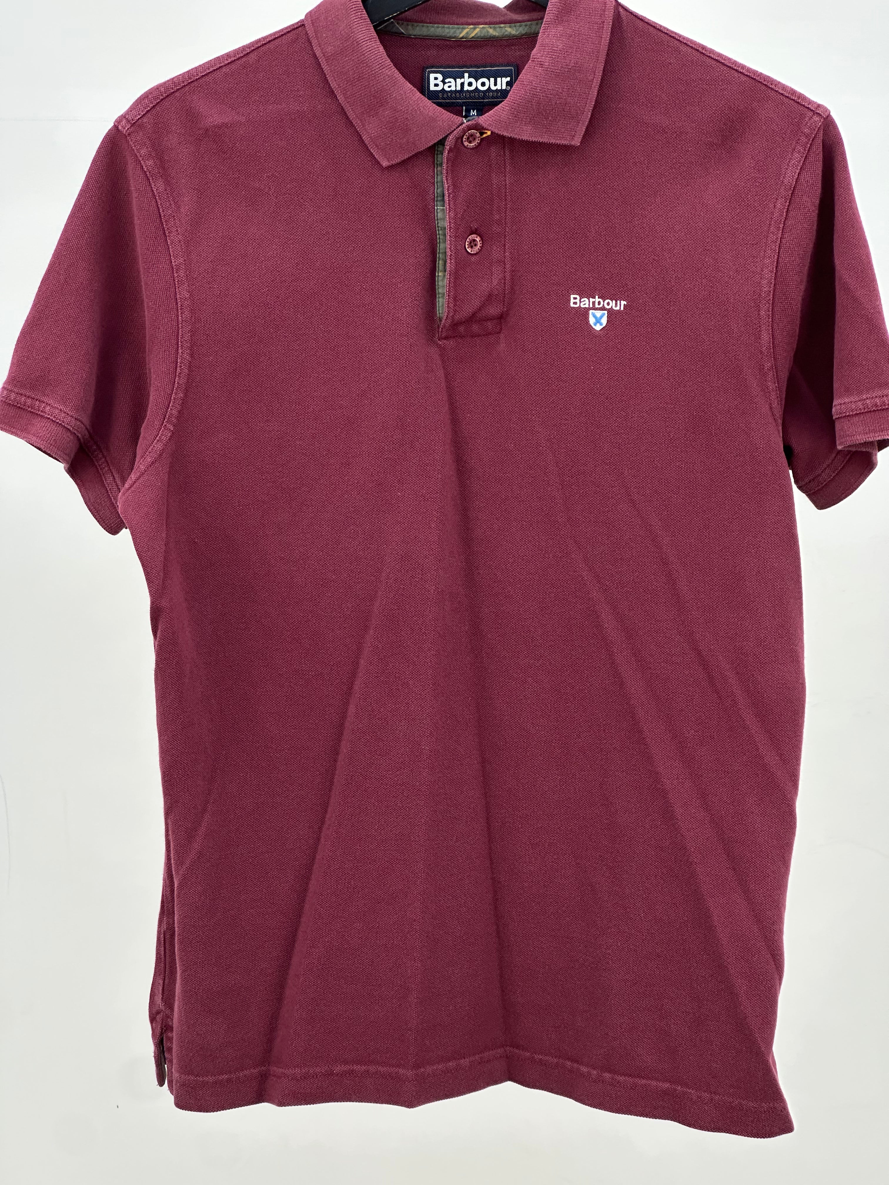 BARBOUR POLO SHIRT SIZE: M
