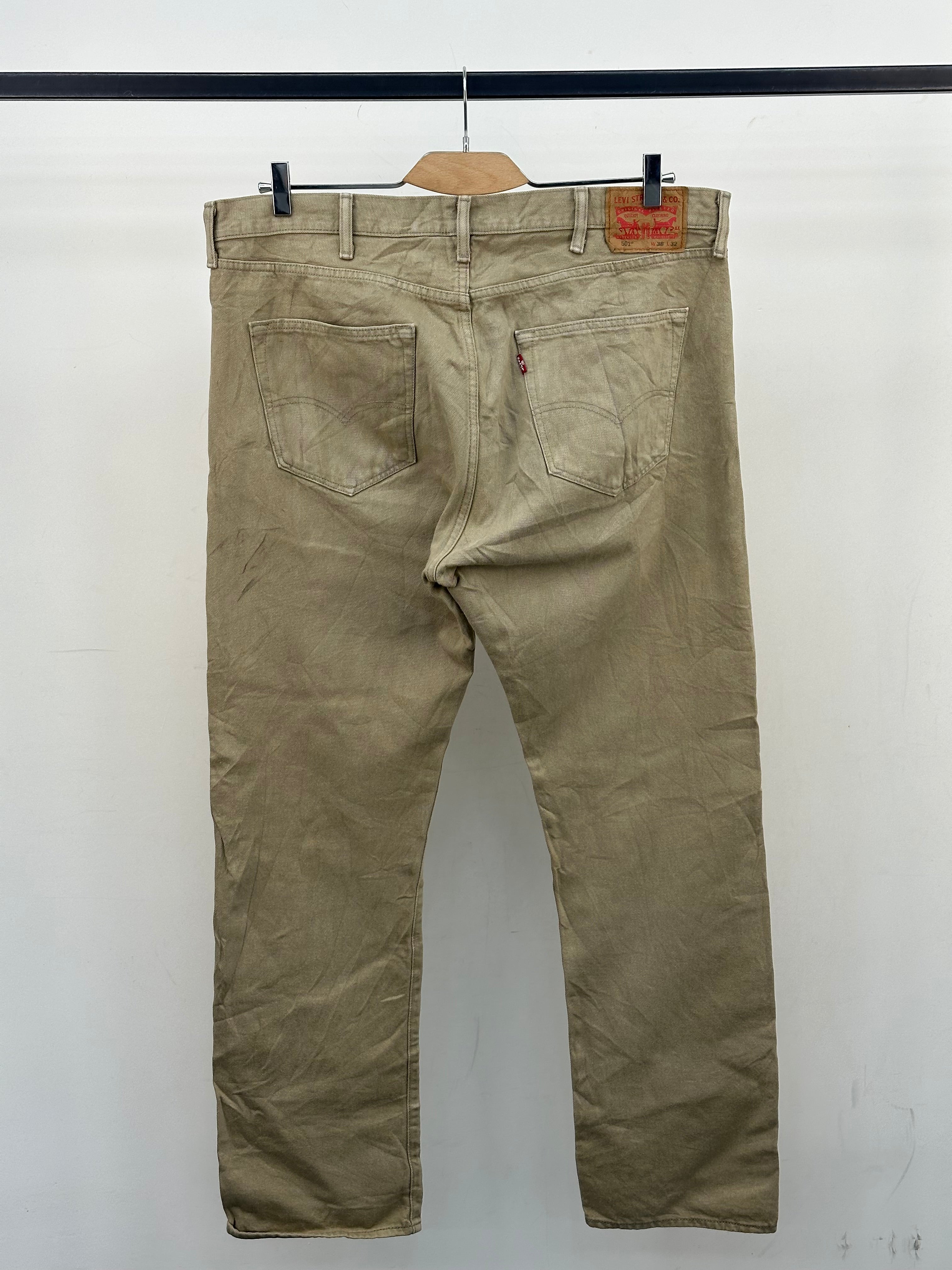 LEVI'S 501 REGULAR  FIT: 50 ITA = W38 L32