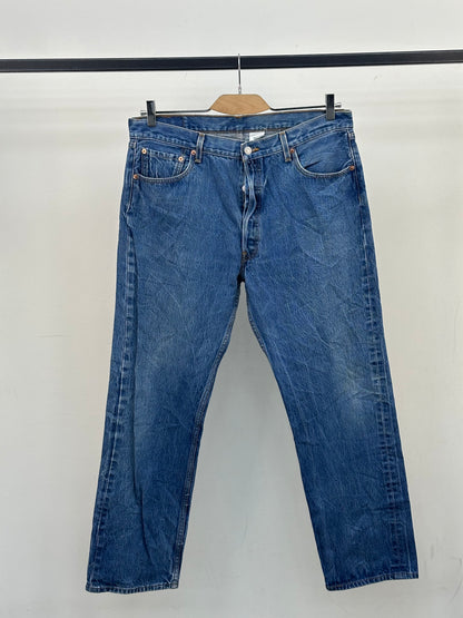 LEVI'S 501 REGULAR  FIT: 50 ITA = W38 L34
