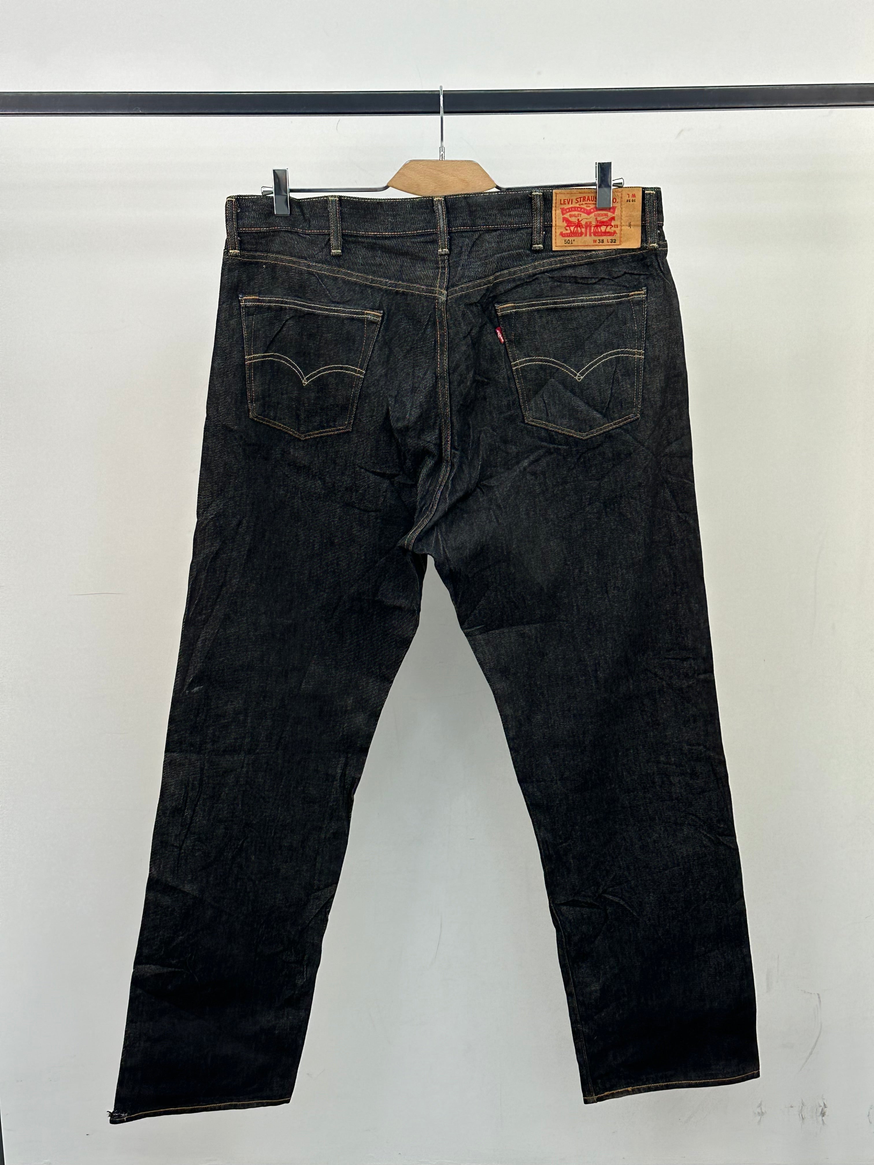 LEVI'S 501 REGULAR  FIT: 50 ITA = W38 L32