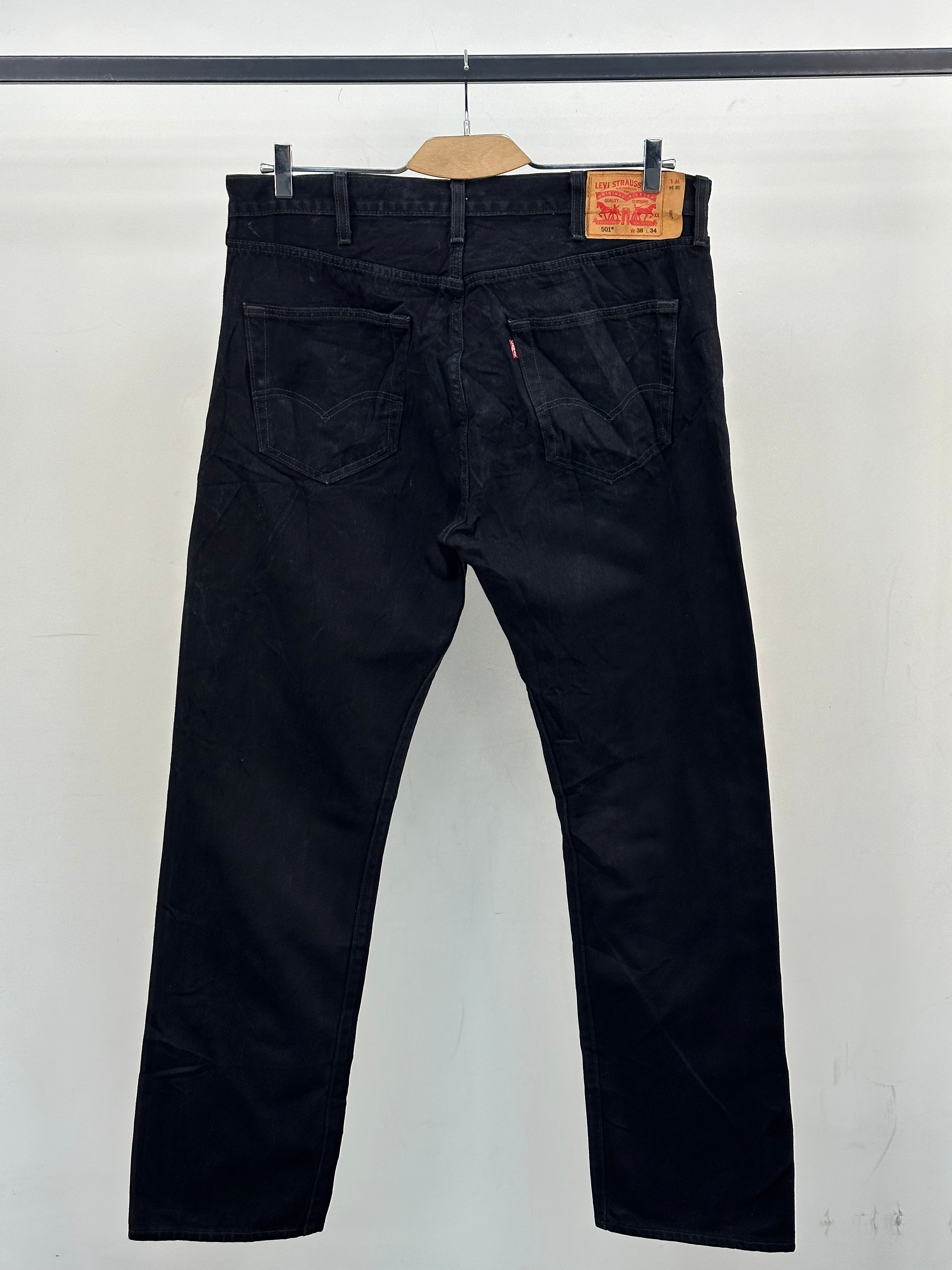 LEVI'S 501 REGULAR  FIT: 50 ITA = W38 L34
