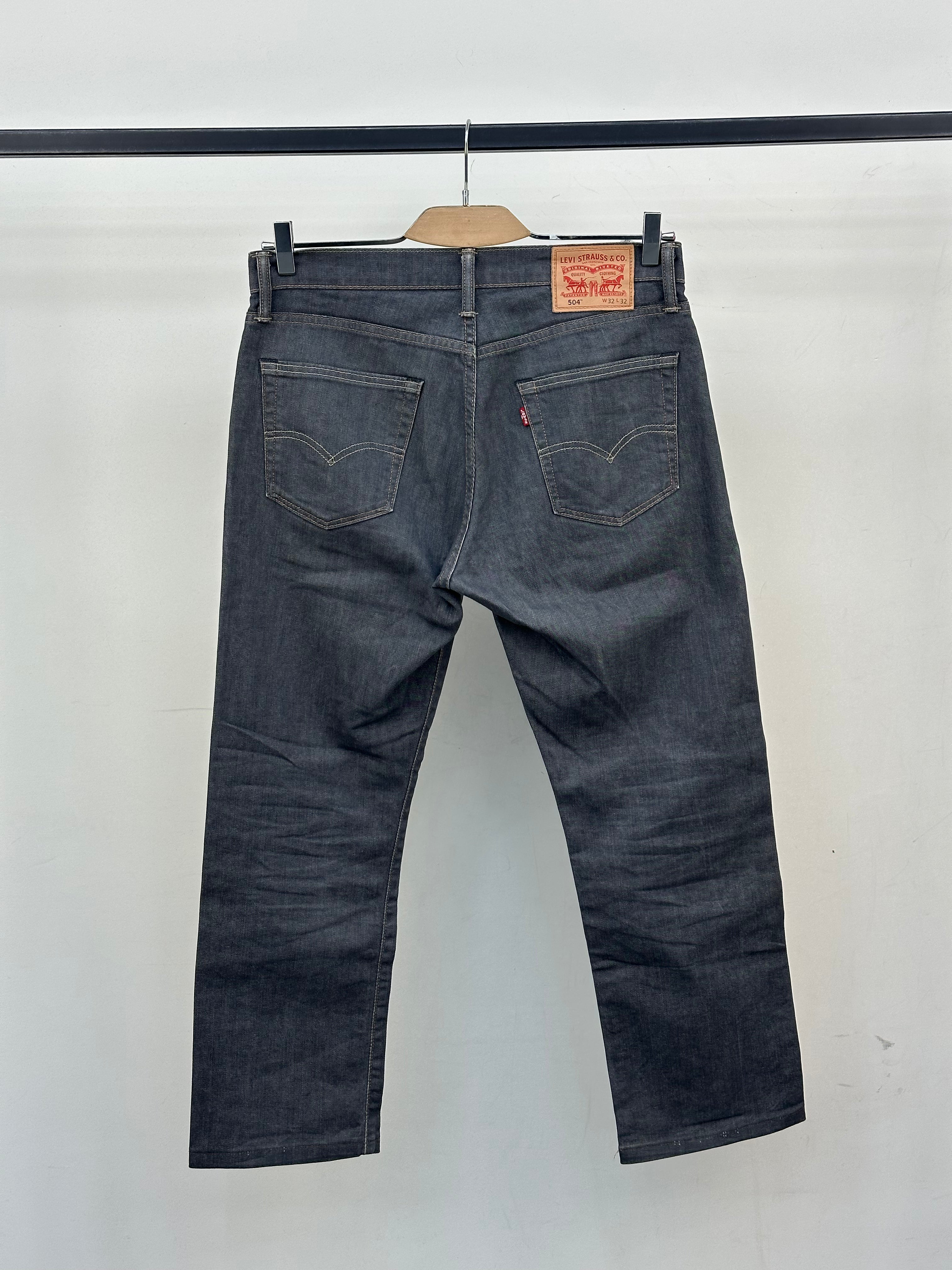 LEVI'S 504 REGULAR FIT TAGLIA: 46 ITA = W32 L32