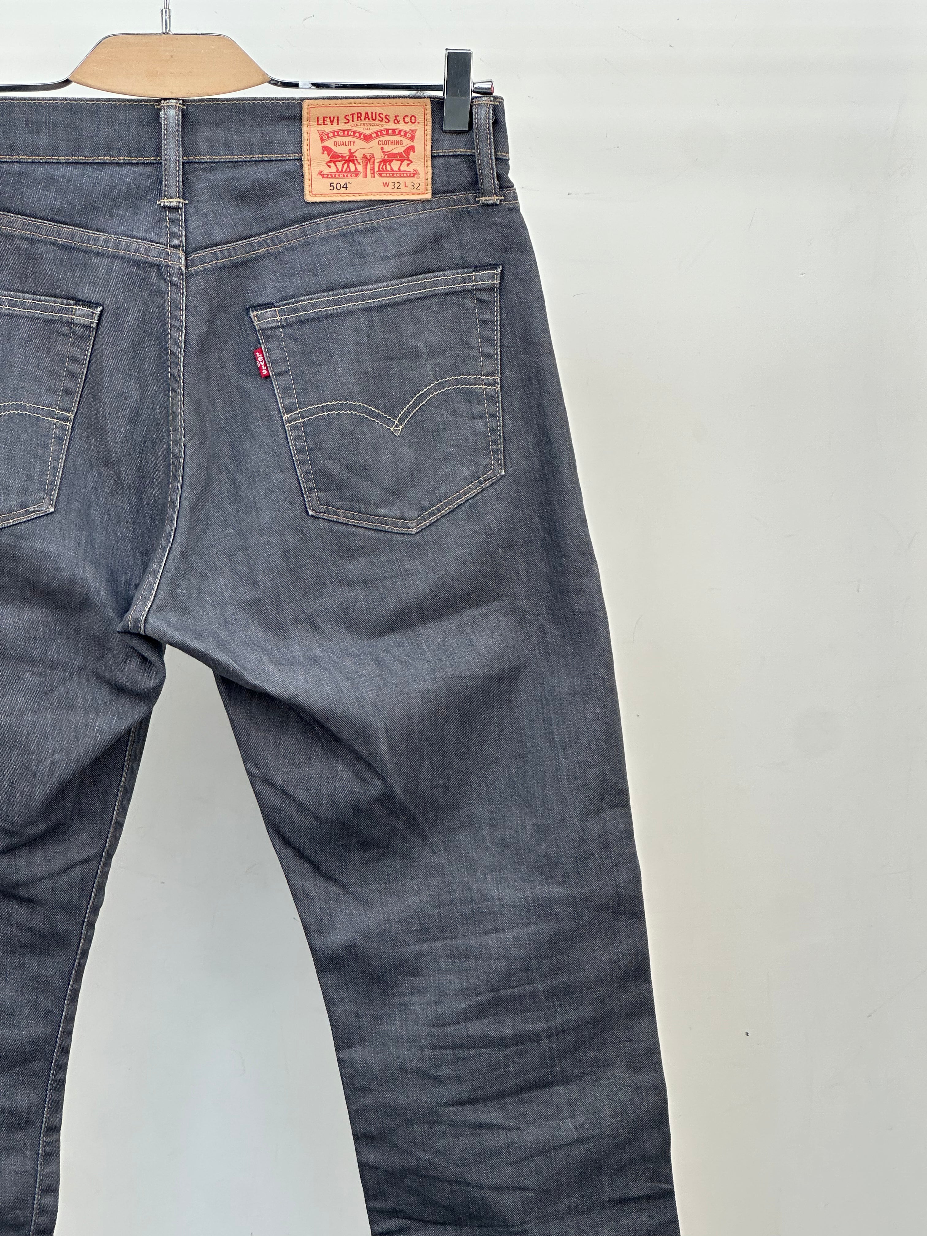 LEVI'S 504 REGULAR FIT TAGLIA: 46 ITA = W32 L32