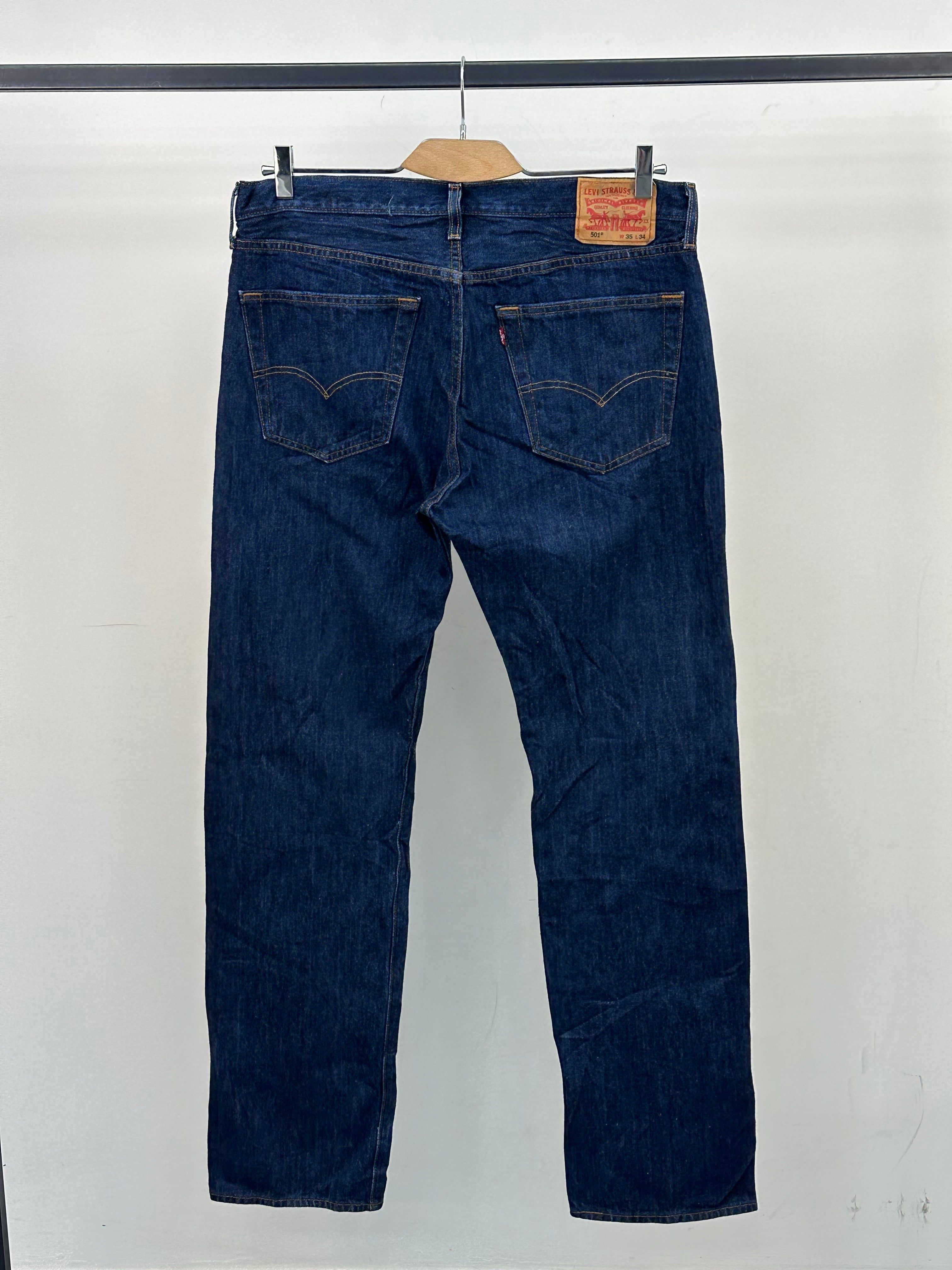 LEVI'S 501 REGULAR FIT TAGLIA: 49 ITA = W35 L36