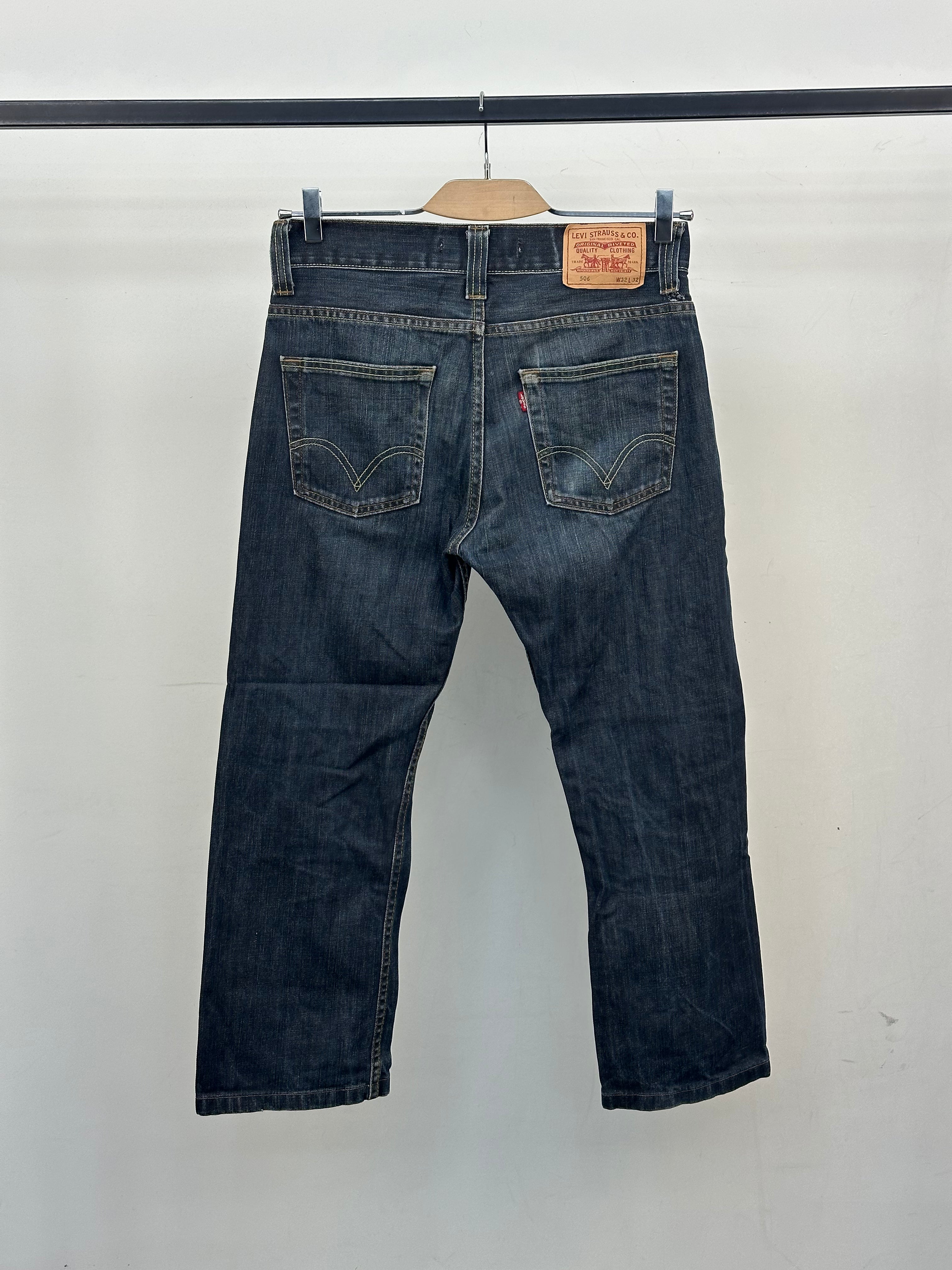 LEVI'S 506 STANDARD FIT TAGLIA: 46 ITA = W32 L32
