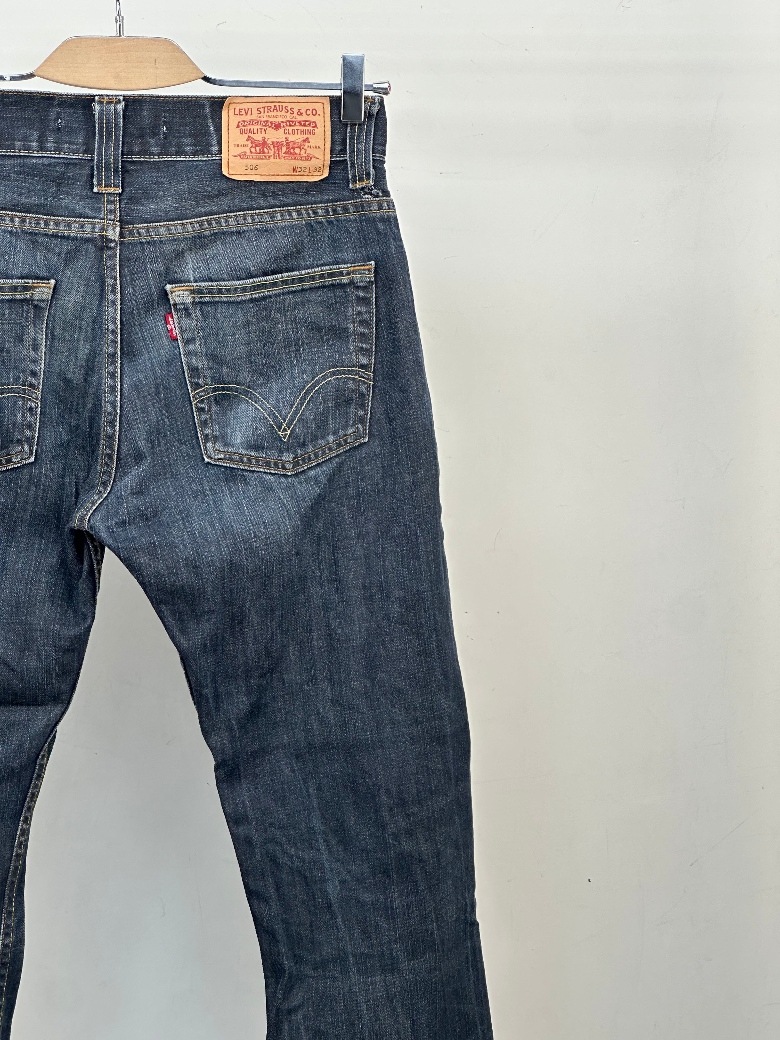 LEVI'S 506 STANDARD FIT TAGLIA: 46 ITA = W32 L32