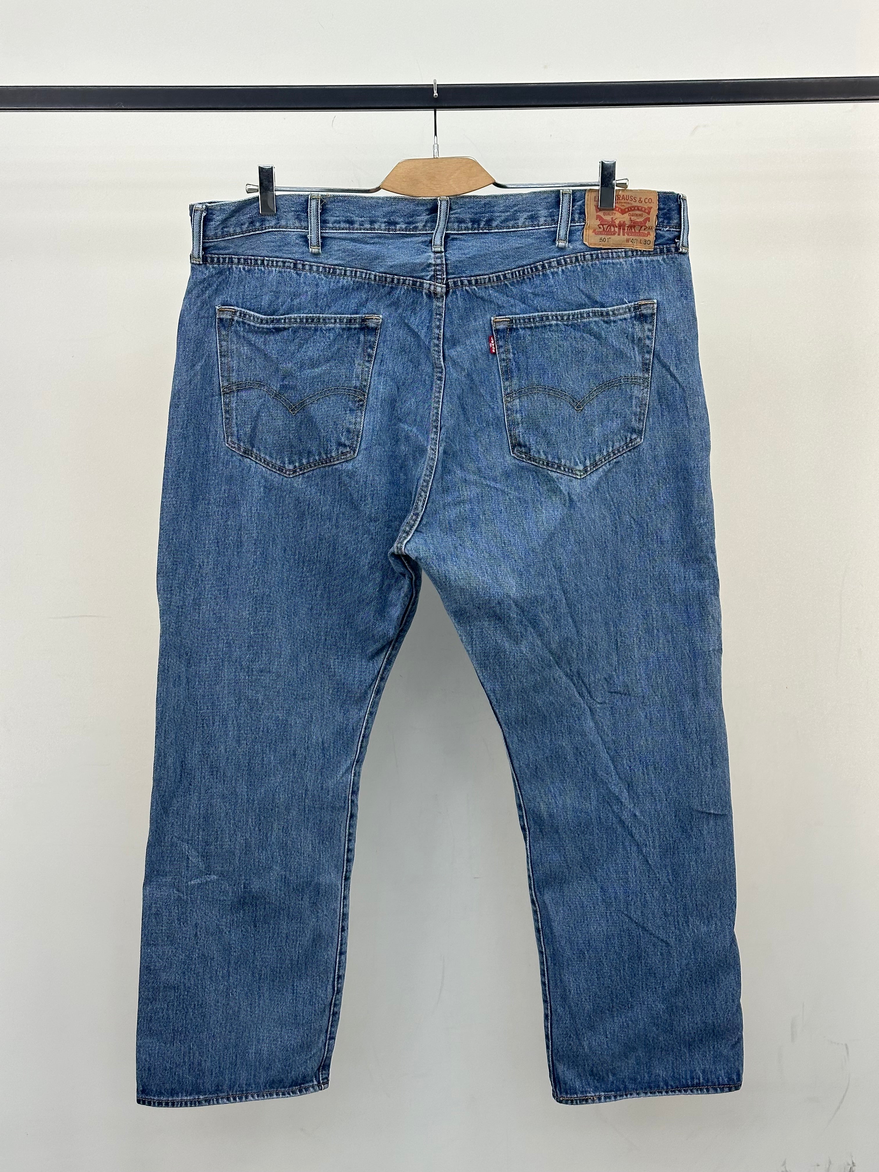 LEVI'S 501 REGULAR FIT TAGLIA: 54 ITA = W42 L30