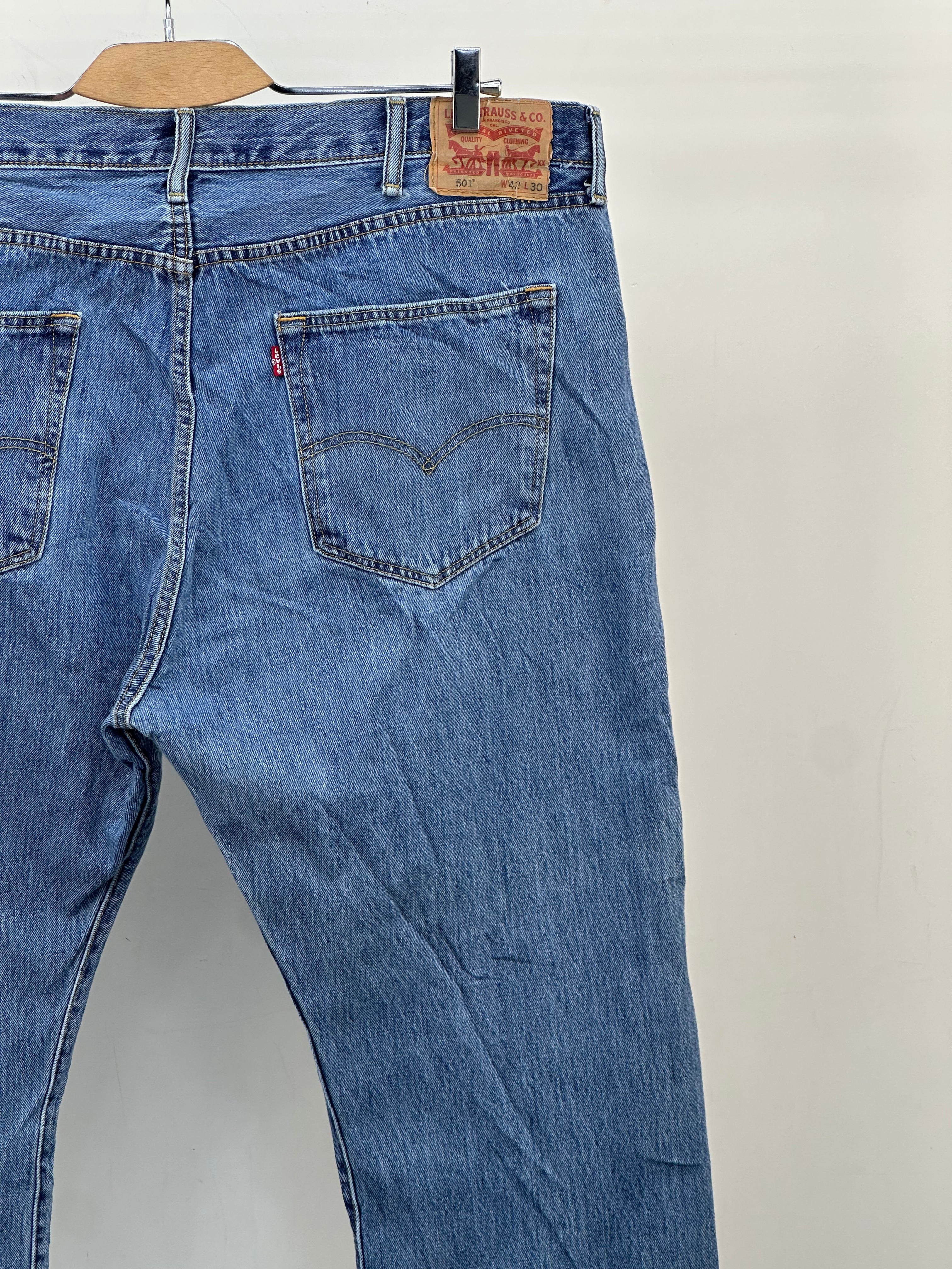 LEVI'S 501 REGULAR FIT TAGLIA: 54 ITA = W42 L30