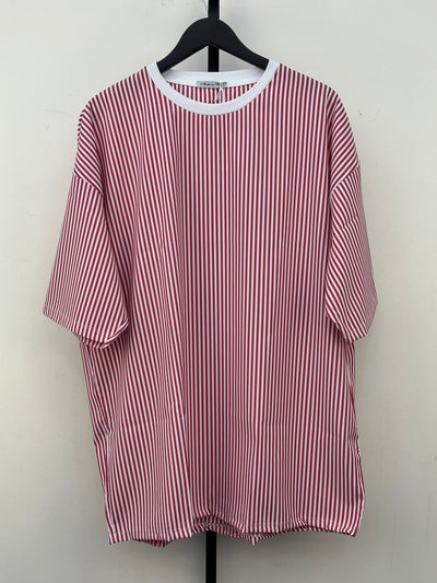 T-SHIRT TESSUTO CAMICIA