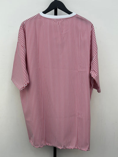 T-SHIRT TESSUTO CAMICIA