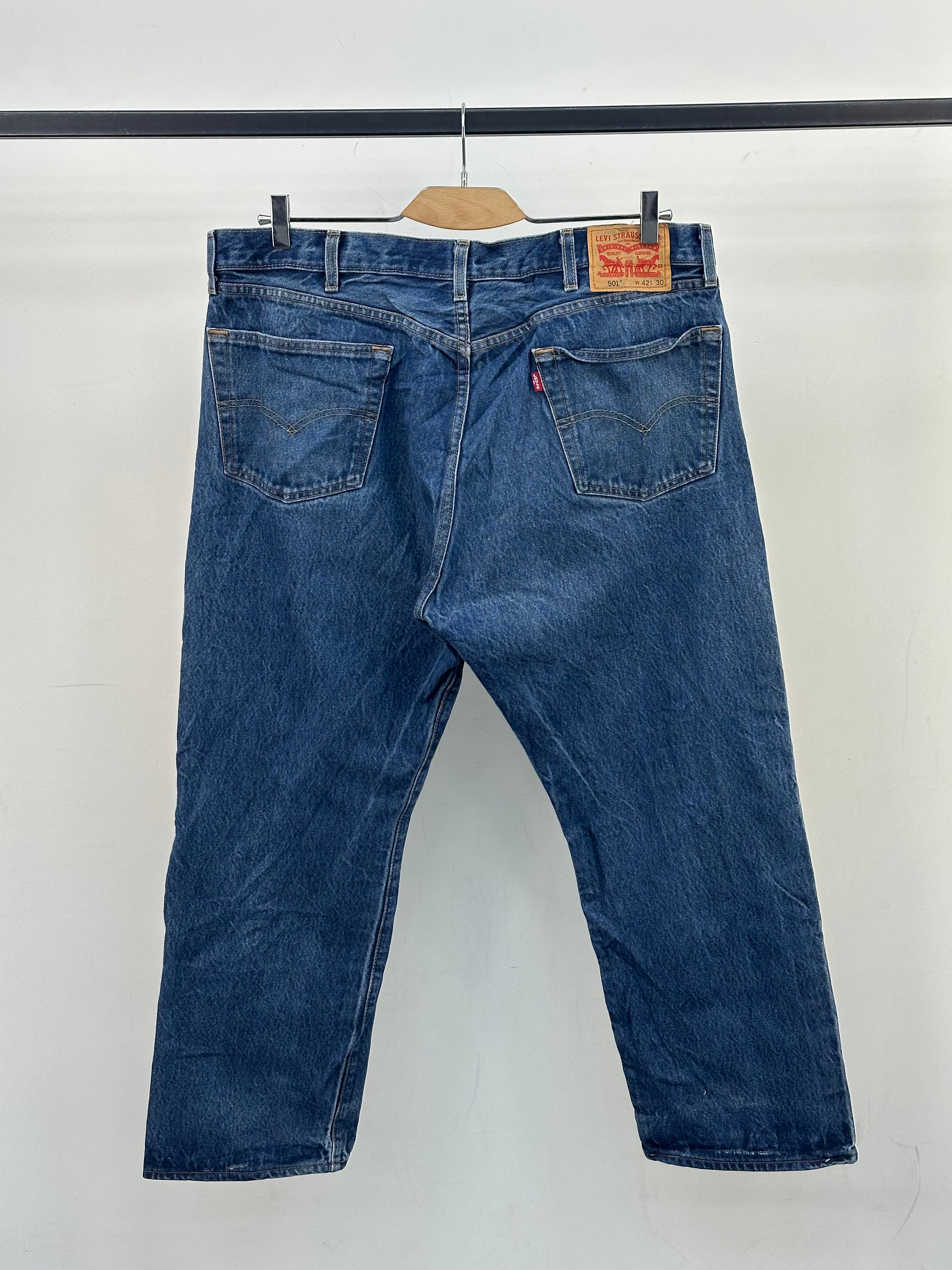 LEVI'S 501 REGULAR FIT TAGLIA: 54 ITA = W42 L30