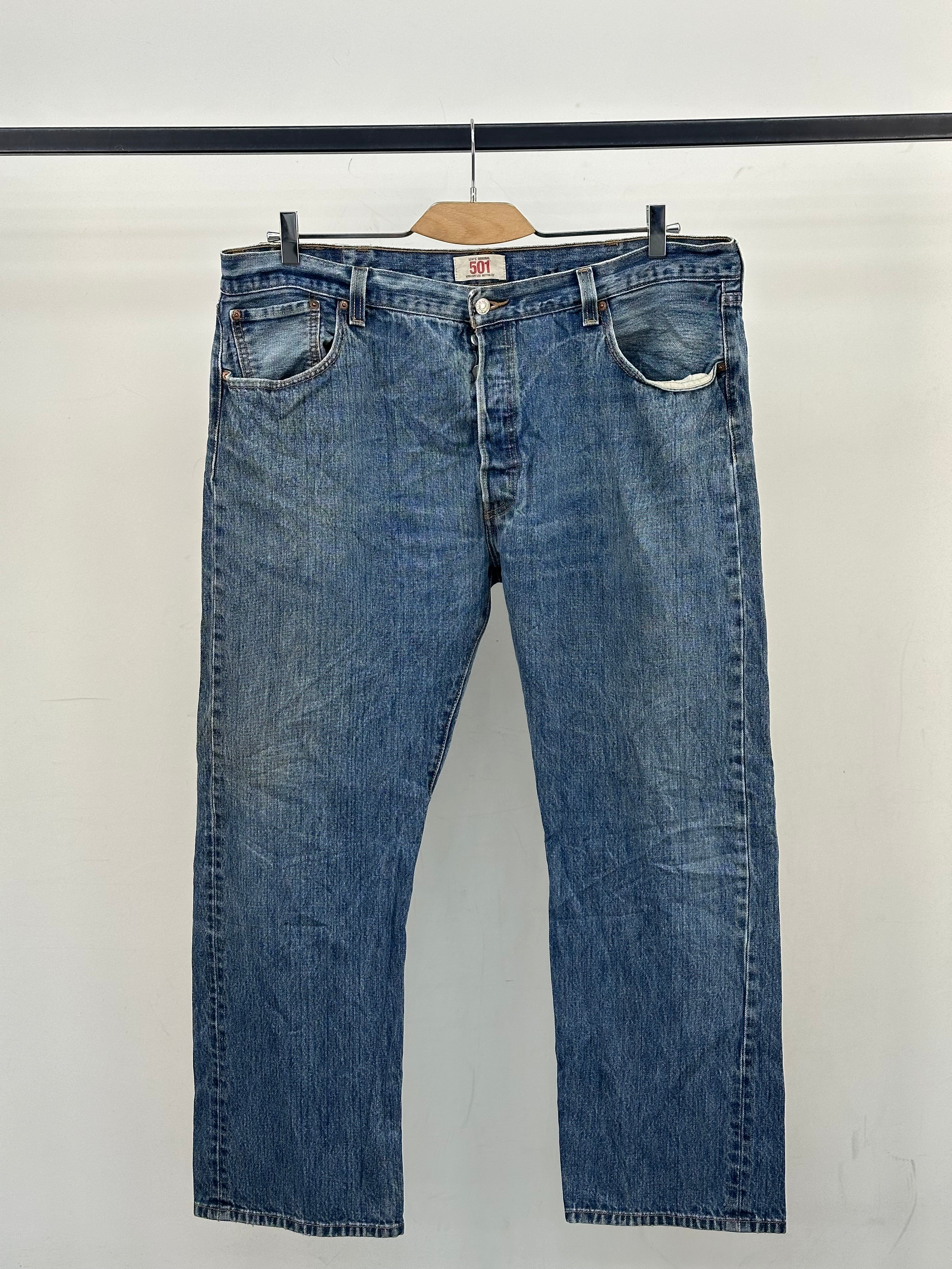 LEVI'S 501 REGULAR FIT TAGLIA: 54 ITA = W42 L30