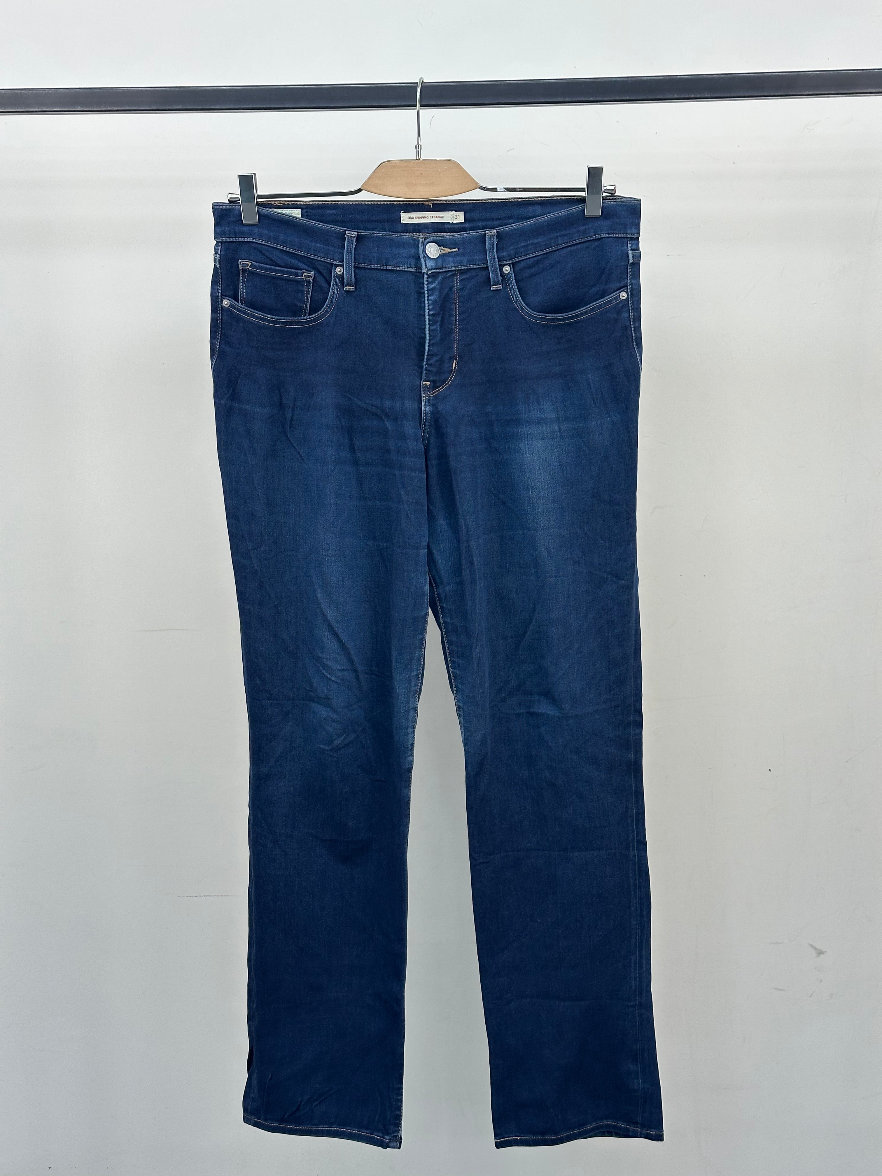 LEVI'S 314 SHAPING STRAIGHT TAGLIA: 45 ITA = W31 L32