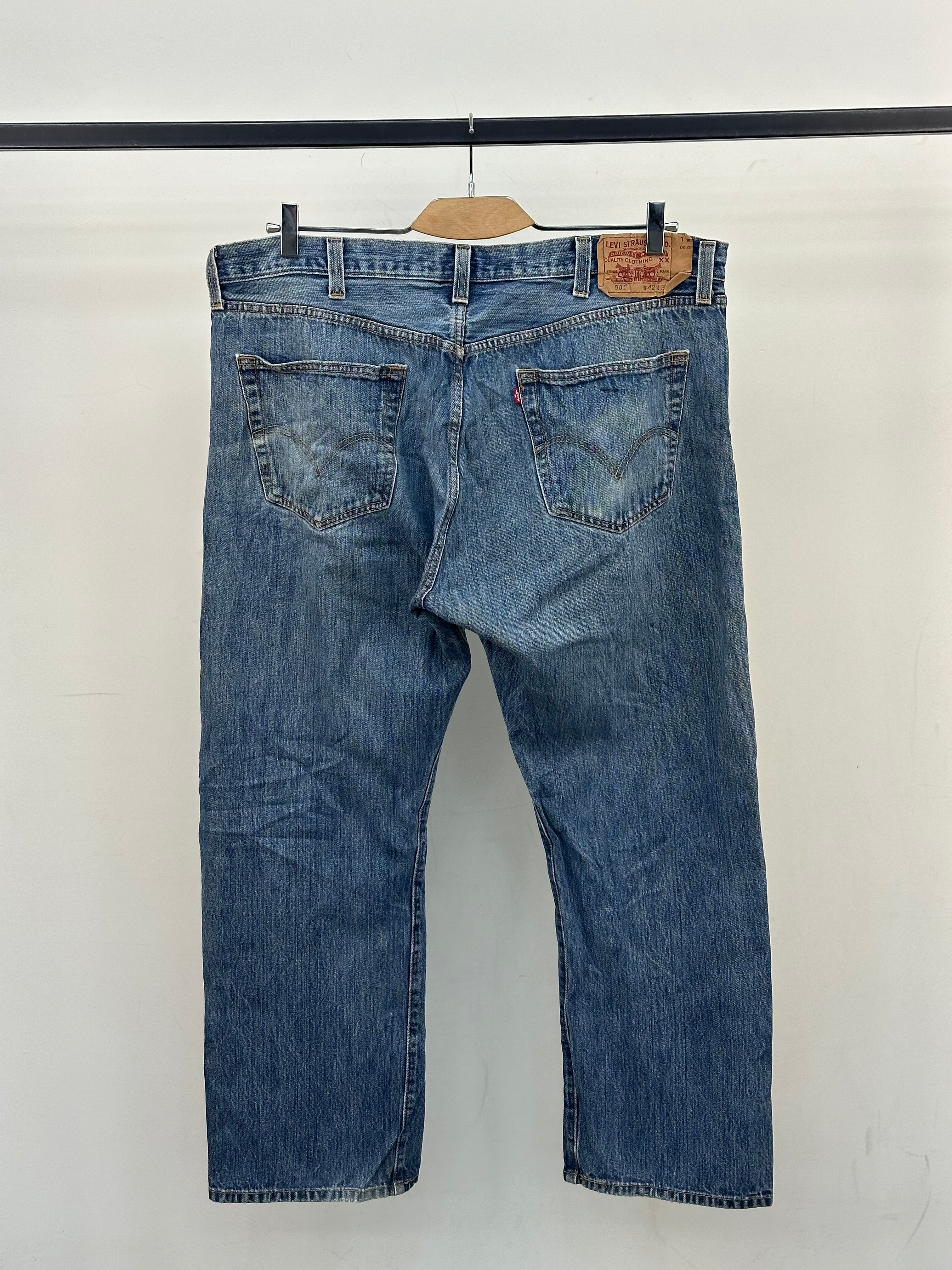 LEVI'S 501 REGULAR FIT TAGLIA: 54 ITA = W42 L30