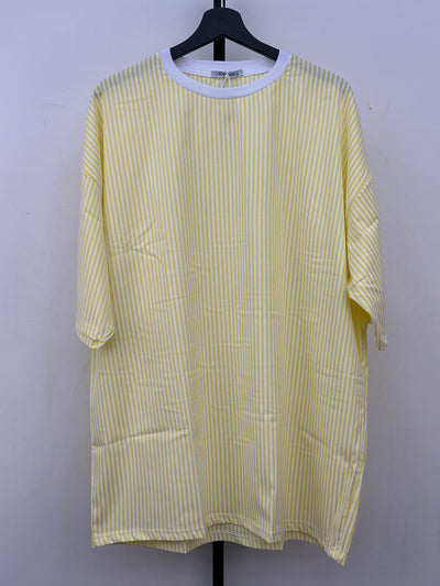 T-SHIRT TESSUTO CAMICIA