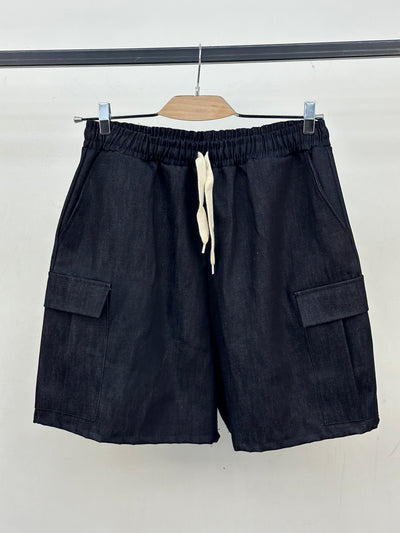 CARGO IN RAW DENIM