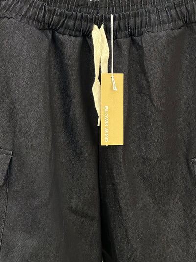 CARGO IN RAW DENIM