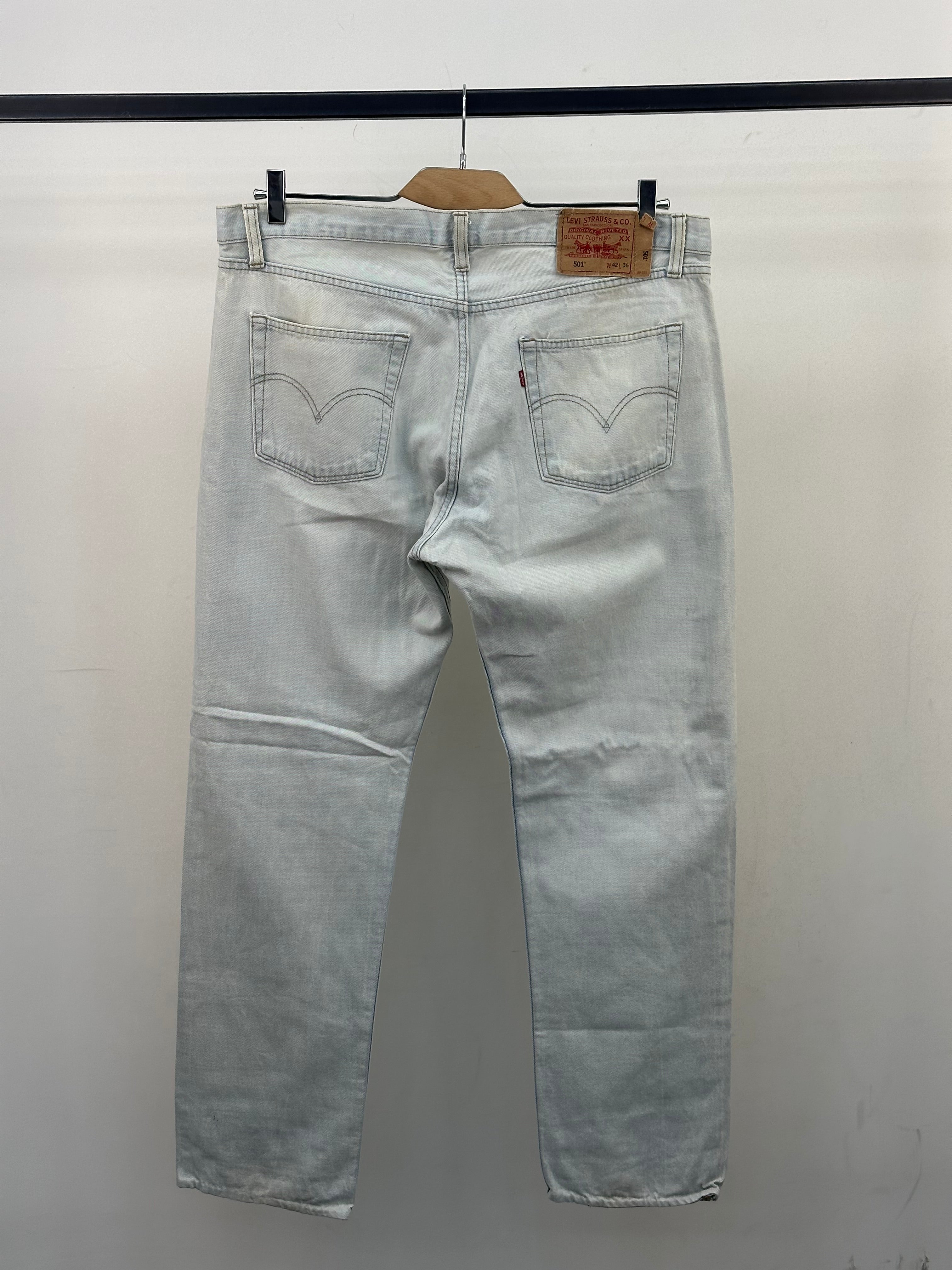 LEVI'S 501 REGULAR FIT TAGLIA: 54 ITA = W42 L36