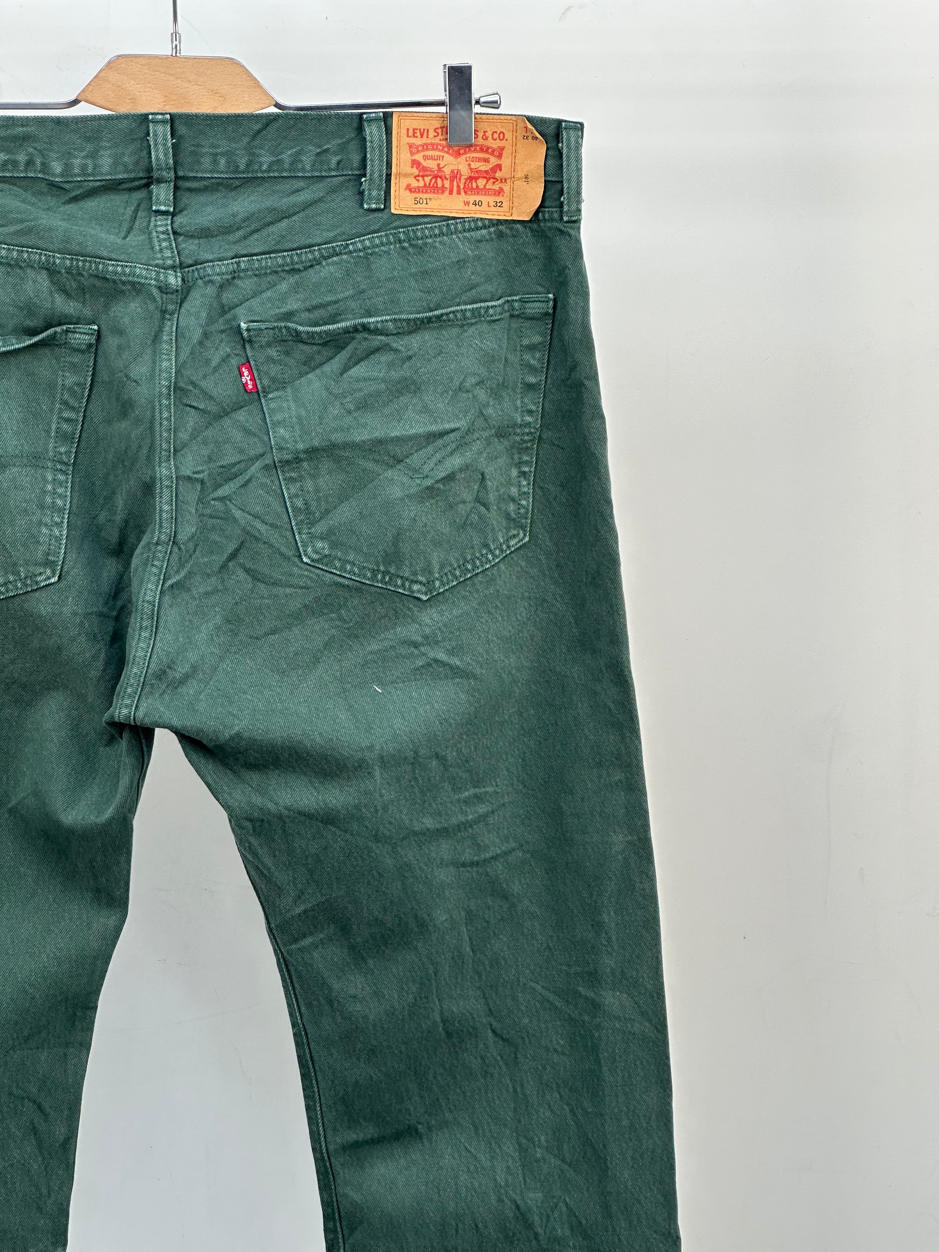 LEVI'S 501 REGULAR FIT TAGLIA: 54 ITA = W40 L32