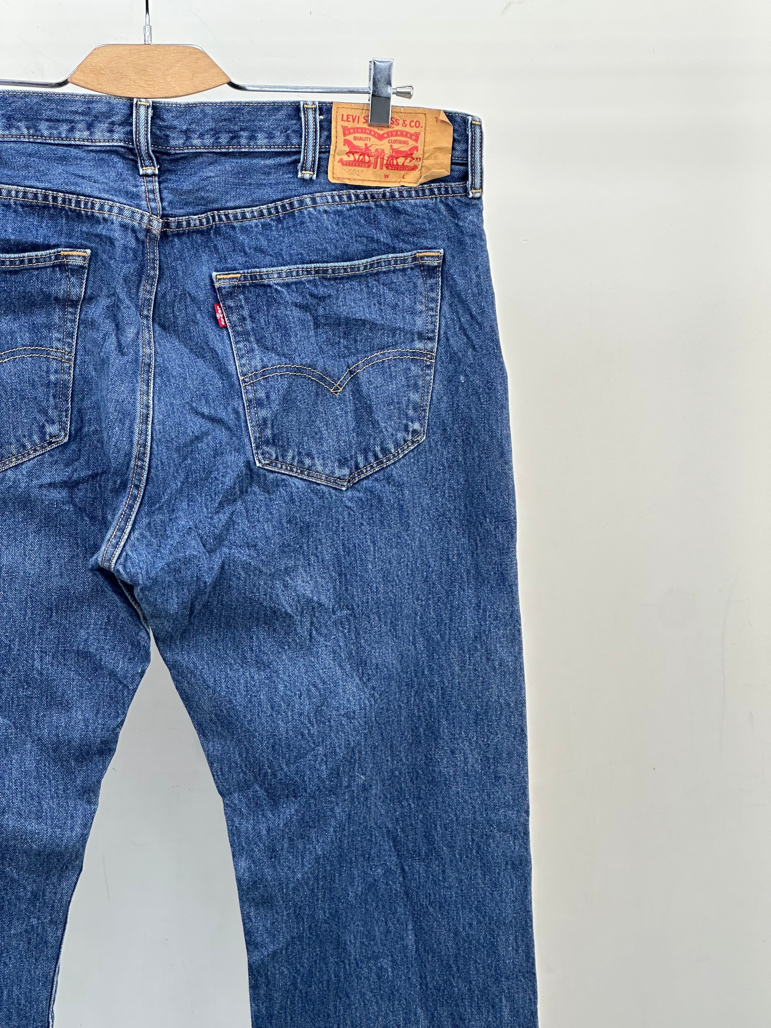 LEVI'S 501 REGULAR FIT TAGLIA: 54 ITA = W40 L36