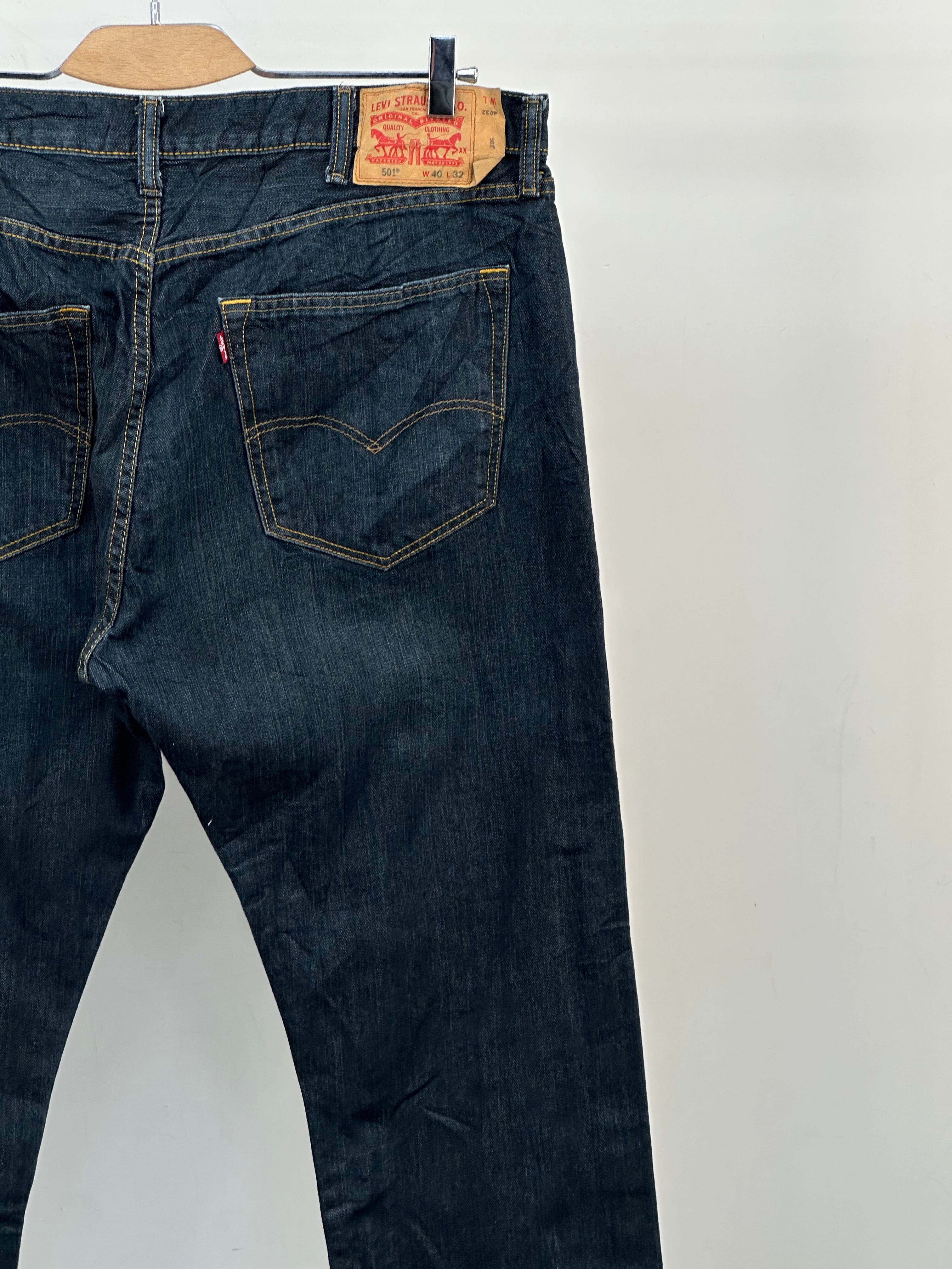 LEVI'S 501 REGULAR FIT TAGLIA: 54 ITA = W40 L32