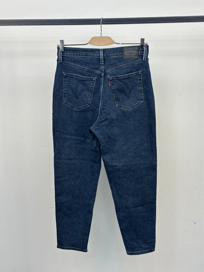 LEVI'S HIGH WAISTED TAPER TAGLIA: 44 ITA = W30 L27
