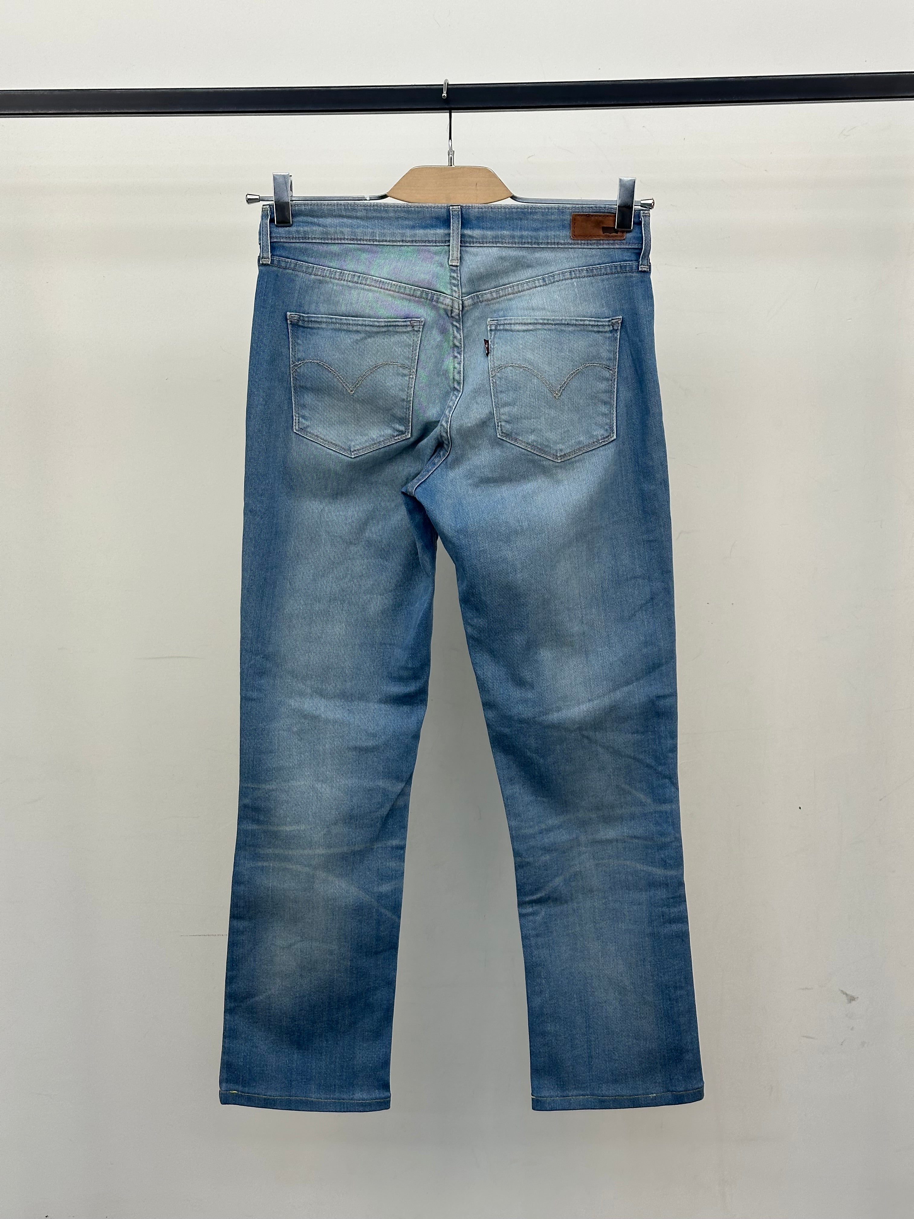 LEVI'S MID RISE STRAIGHT FIT TAGLIA: 43 ITA = W29 L34