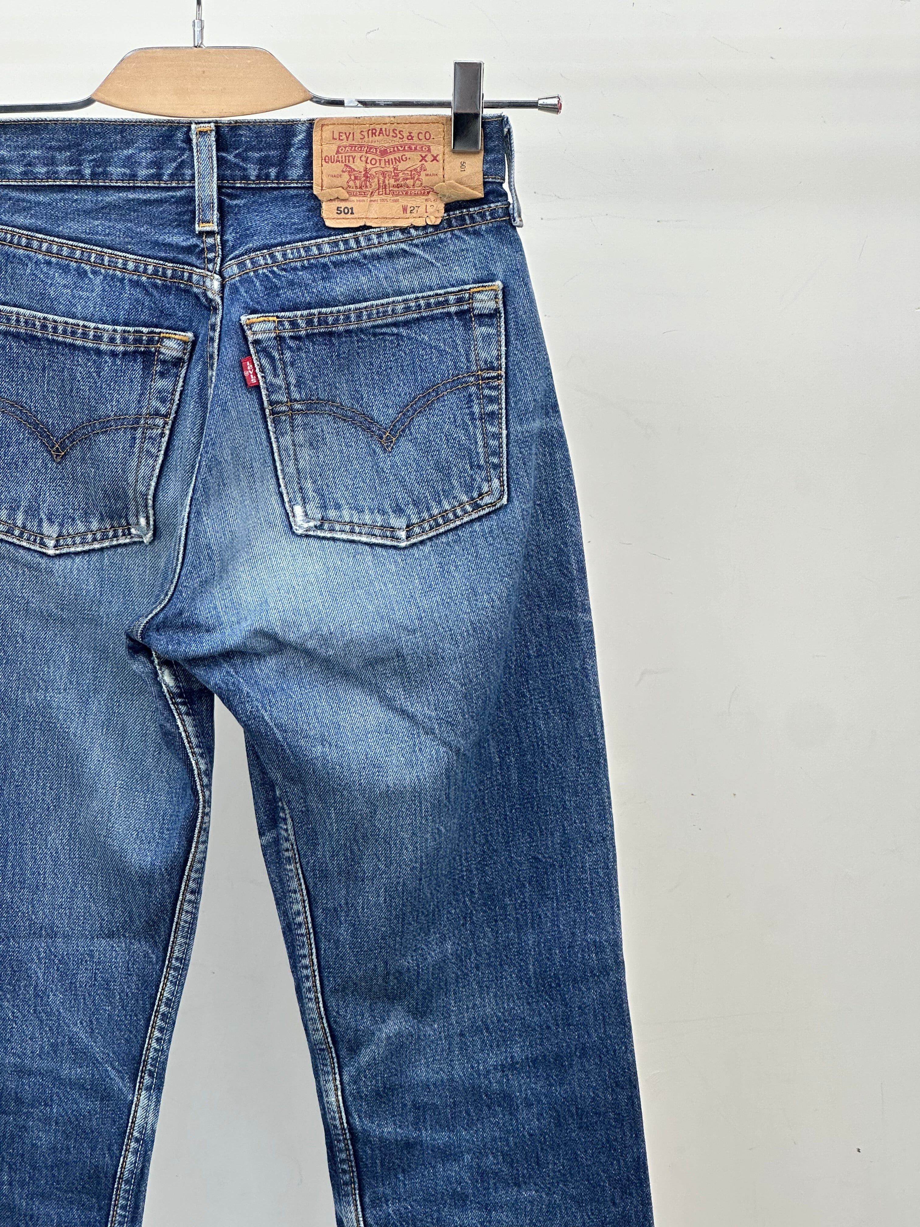 LEVI'S 501 REGULAR FIT TAGLIA: 41 ITA = W27 L34