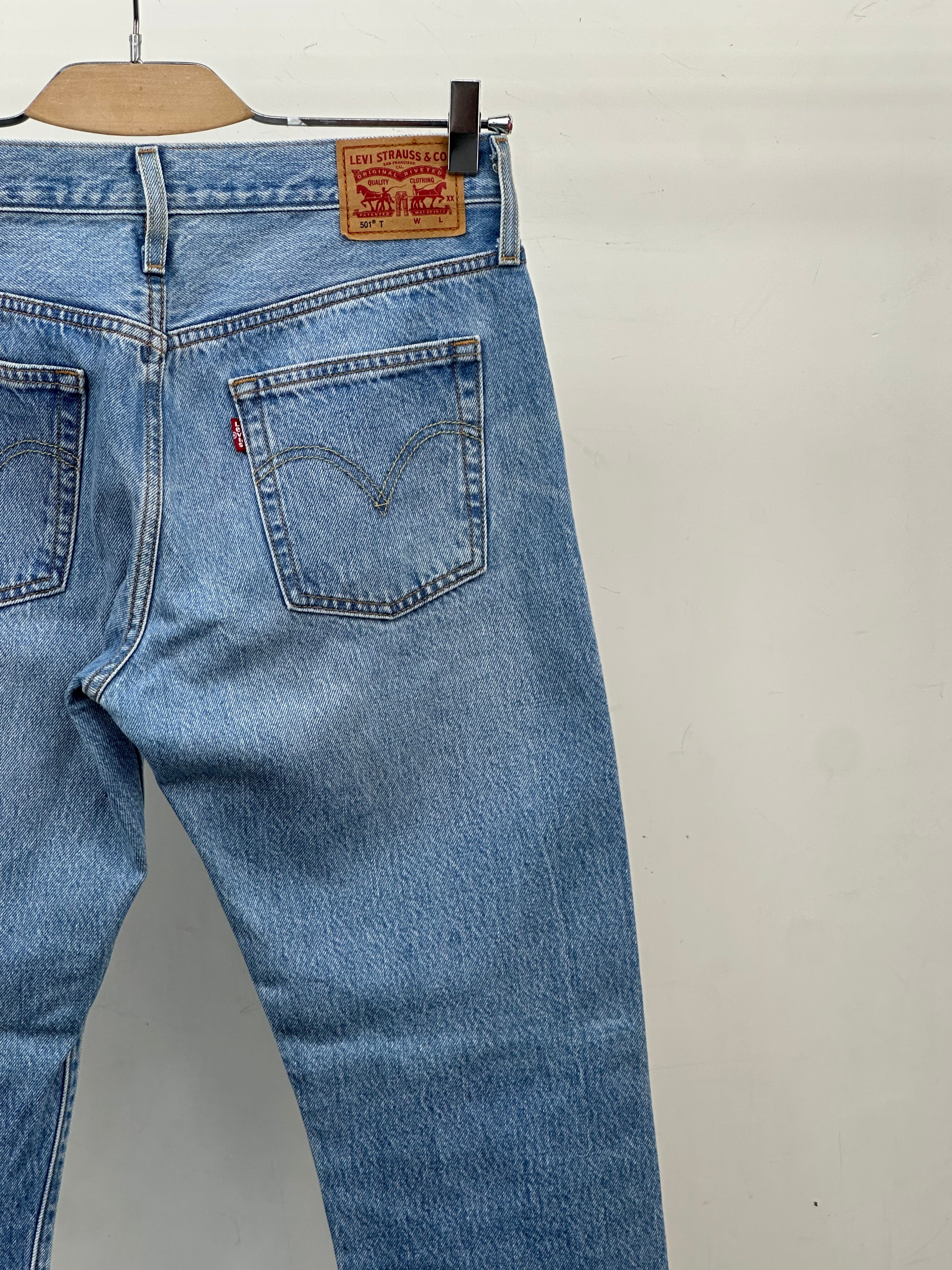 LEVI'S 501 REGULAR FIT TAGLIA: 40 ITA = W26 L28