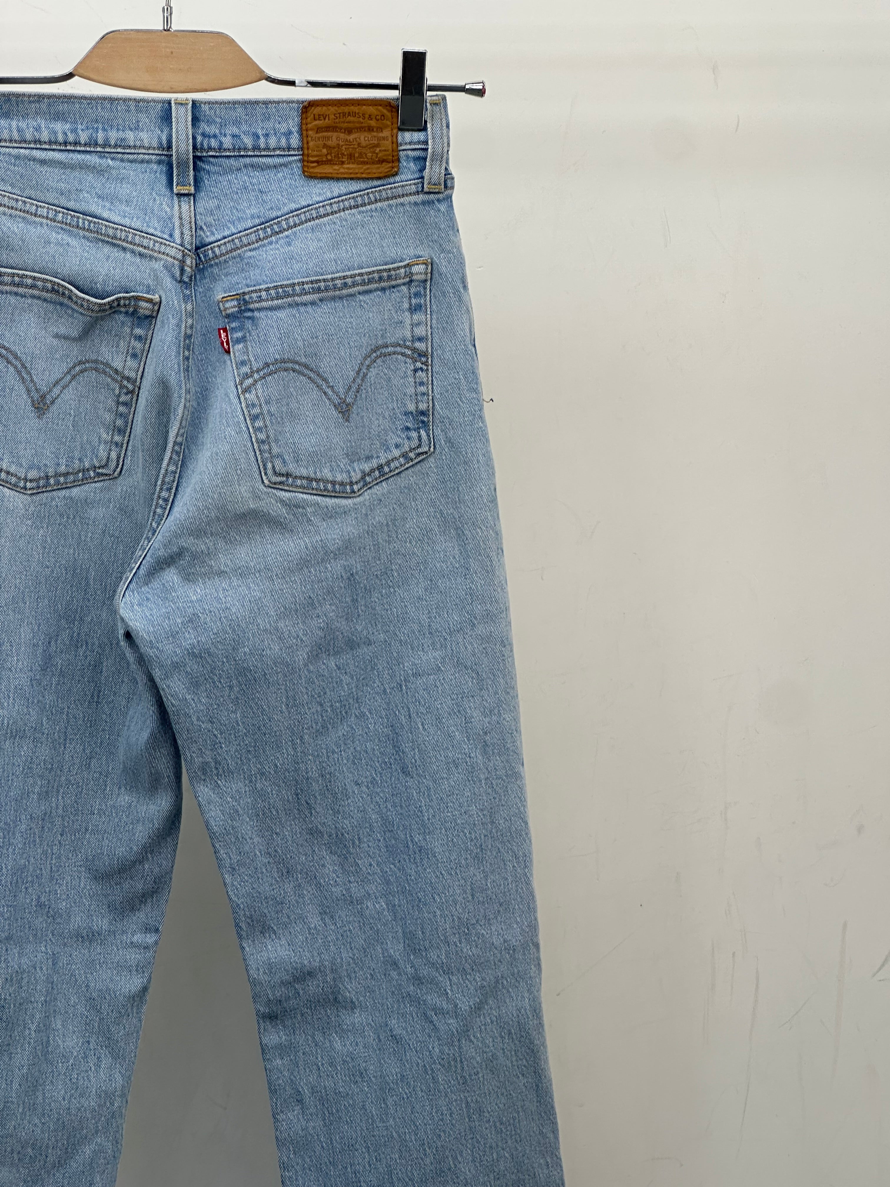 LEVI'S RIBCAGE STRAIGHT TAGLIA: 40 ITA = W26