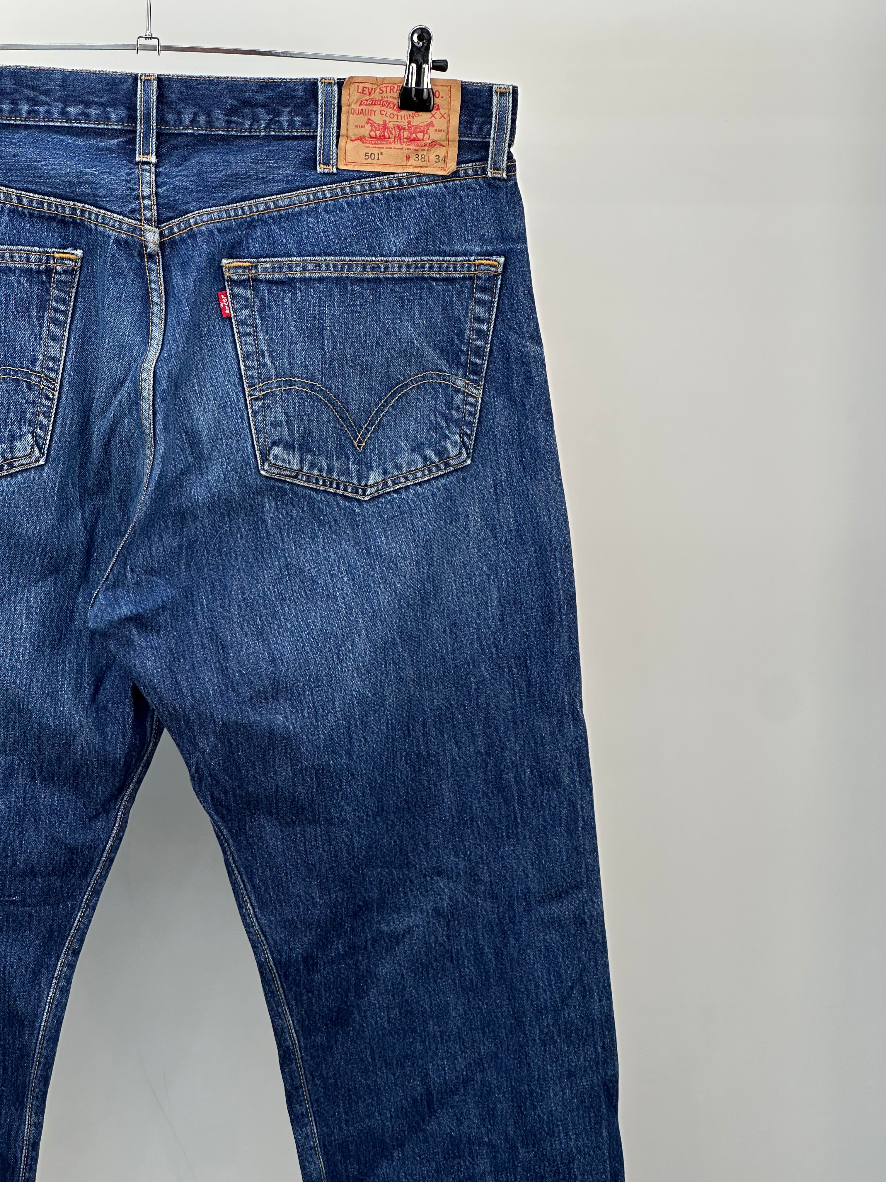 LEVI'S 501 TAGLIA: 52 ITA = W38 L34