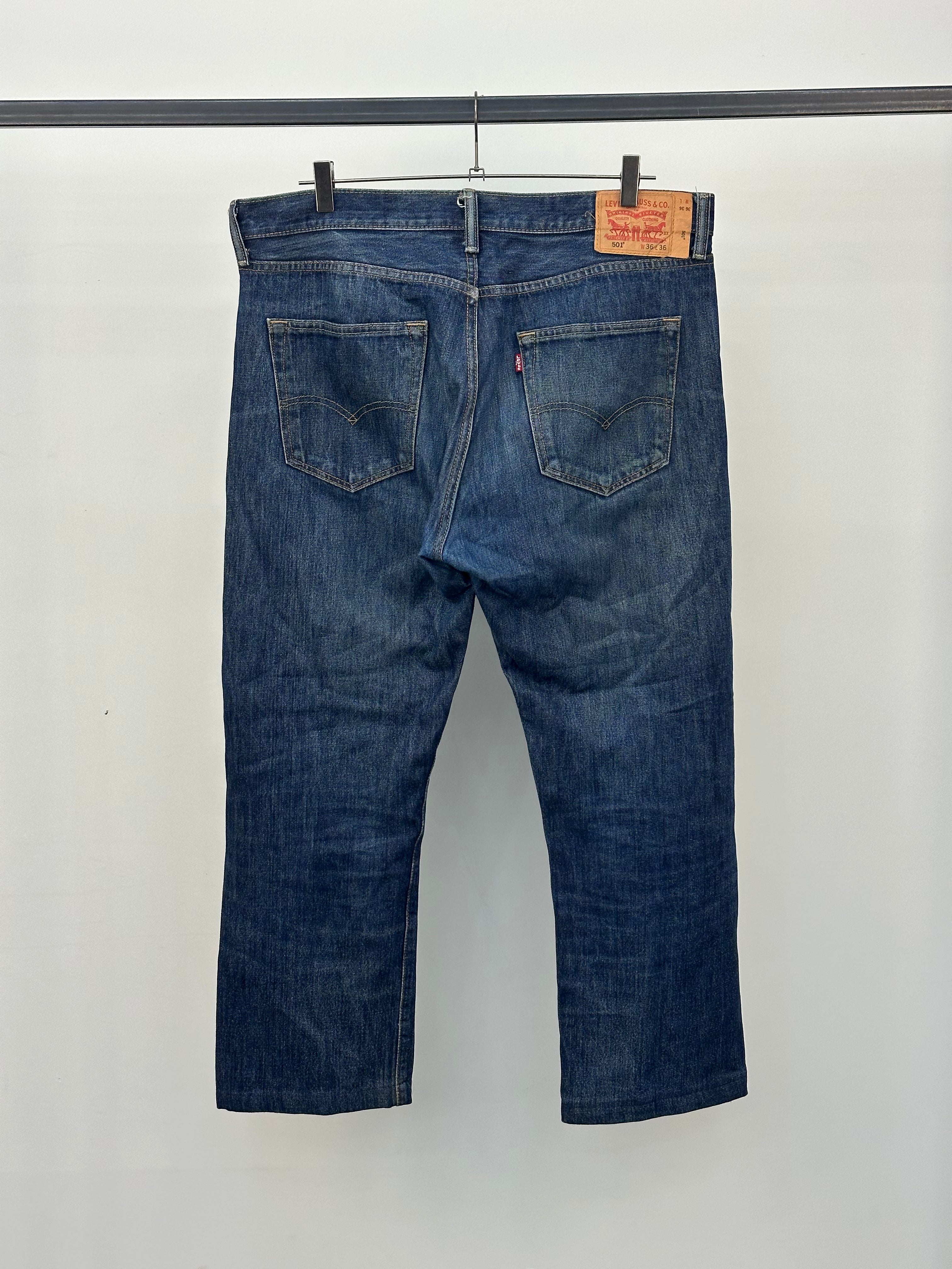 LEVI'S 501 TAGLIA: 50 ITA = W36 L36