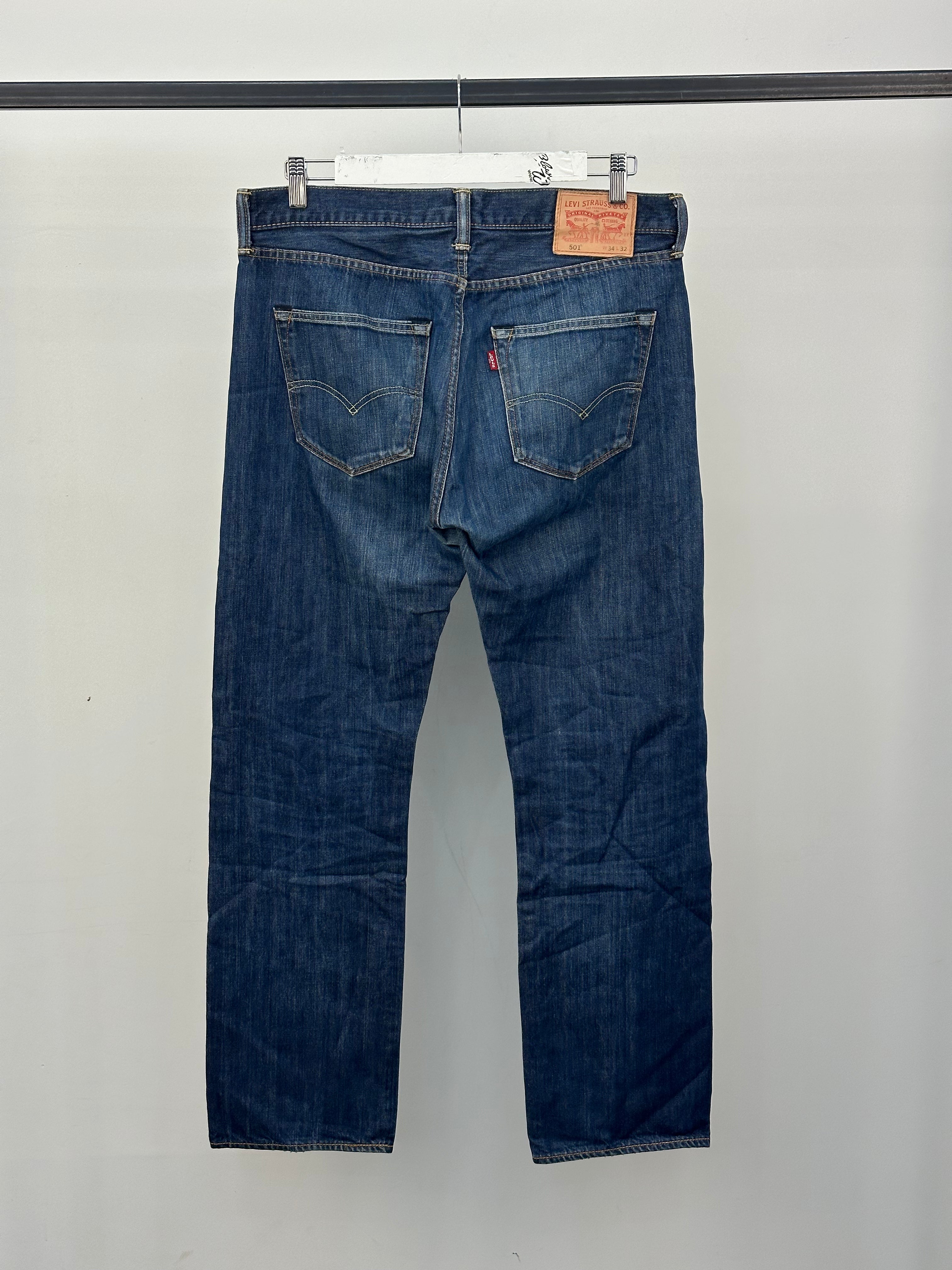 LEVI'S 501 TAGLIA: 48 ITA = W34 L32