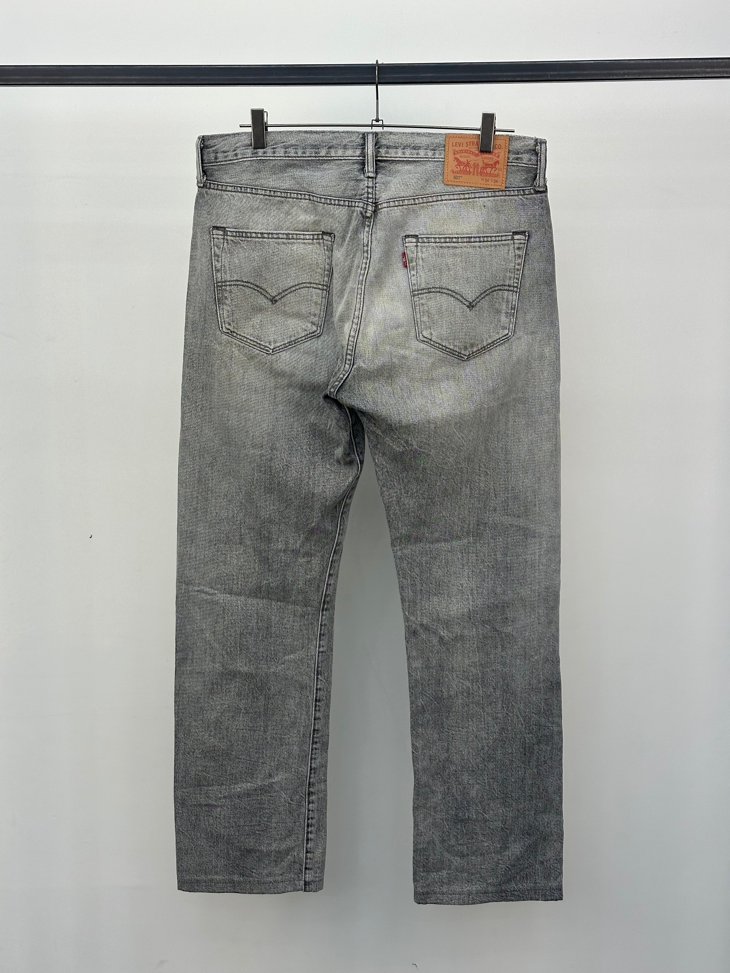 LEVI'S 501 TAGLIA: 48 ITA = W34 L34