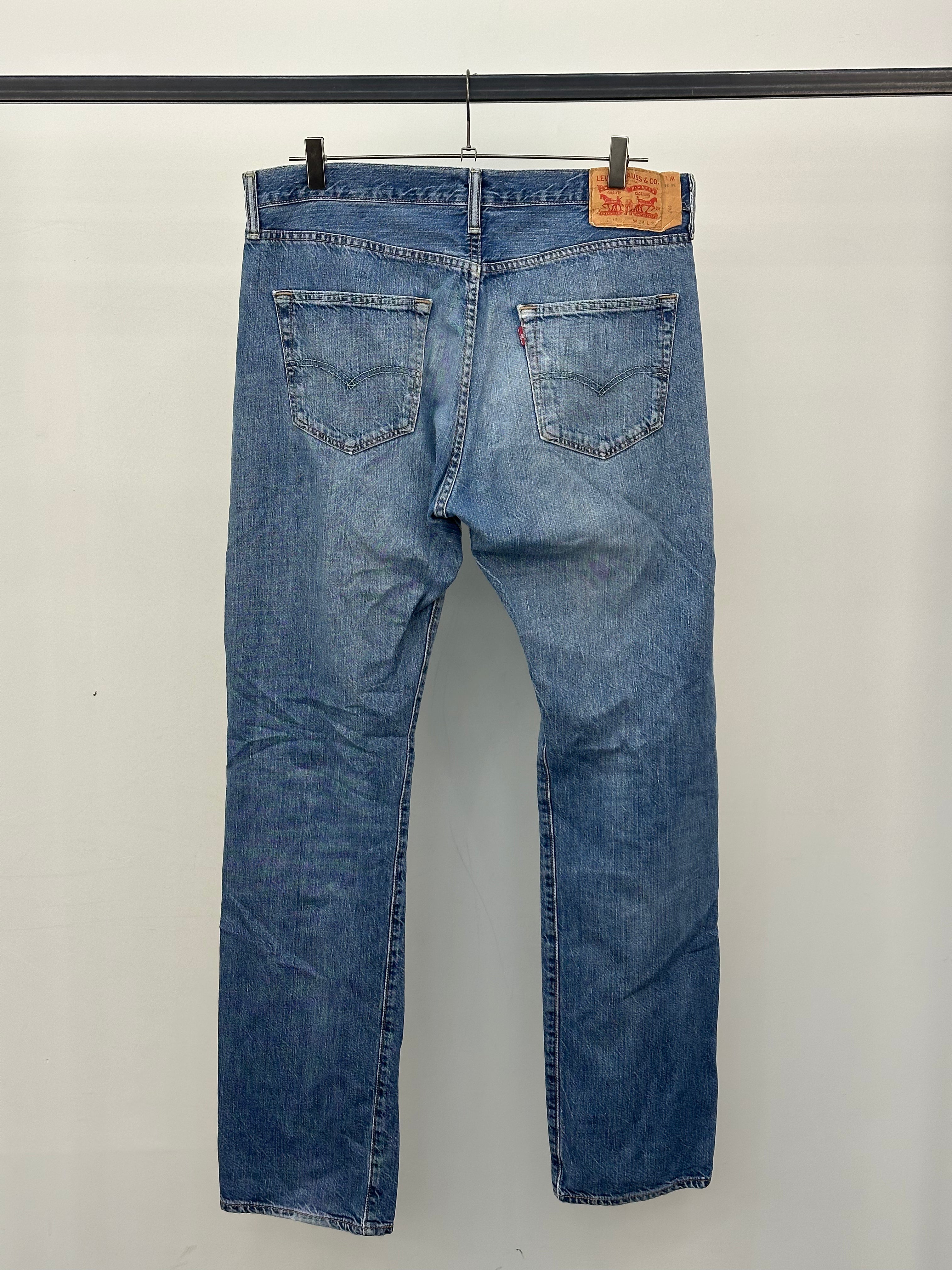 LEVI'S 501 TAGLIA: 48 ITA = W34 L34