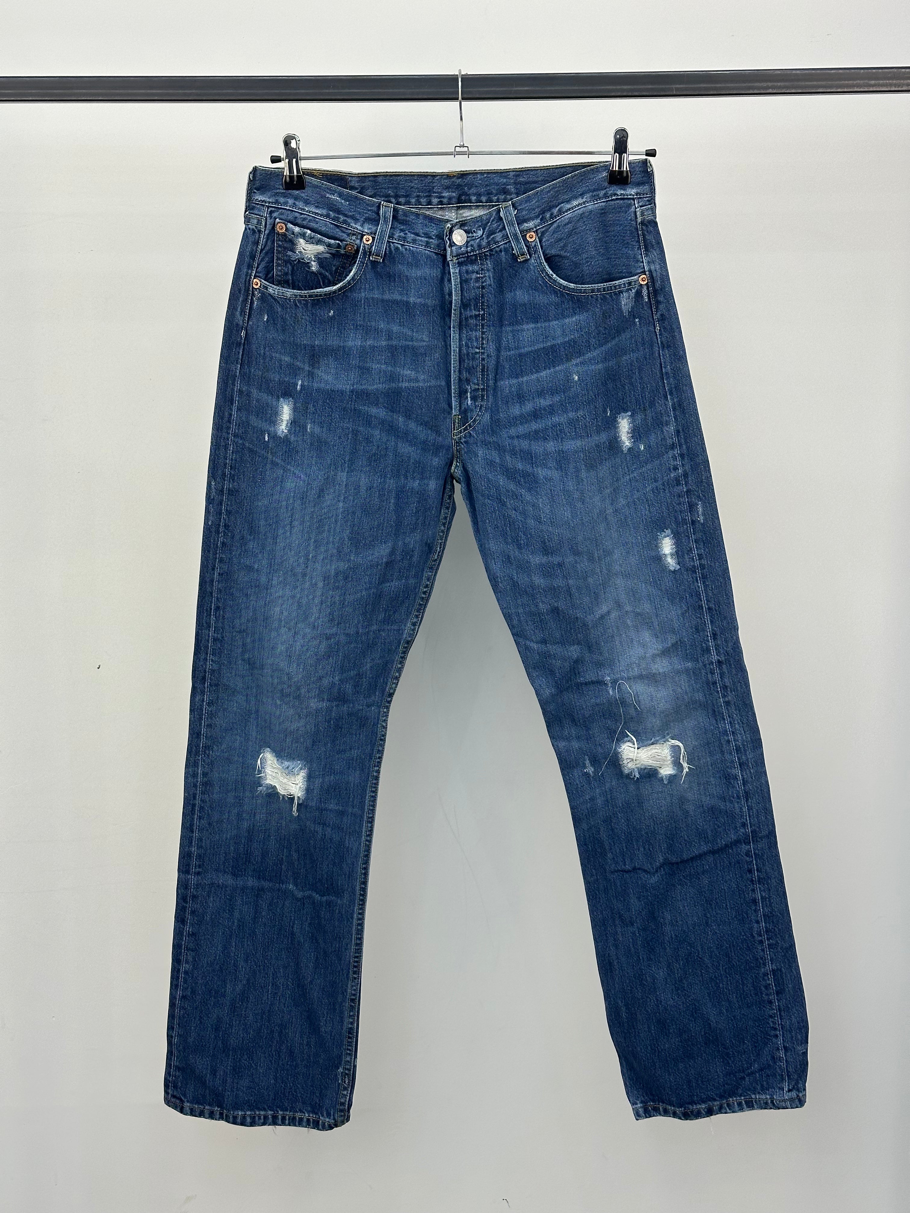 LEVI'S 501 TAGLIA: 48 ITA = W34 L32