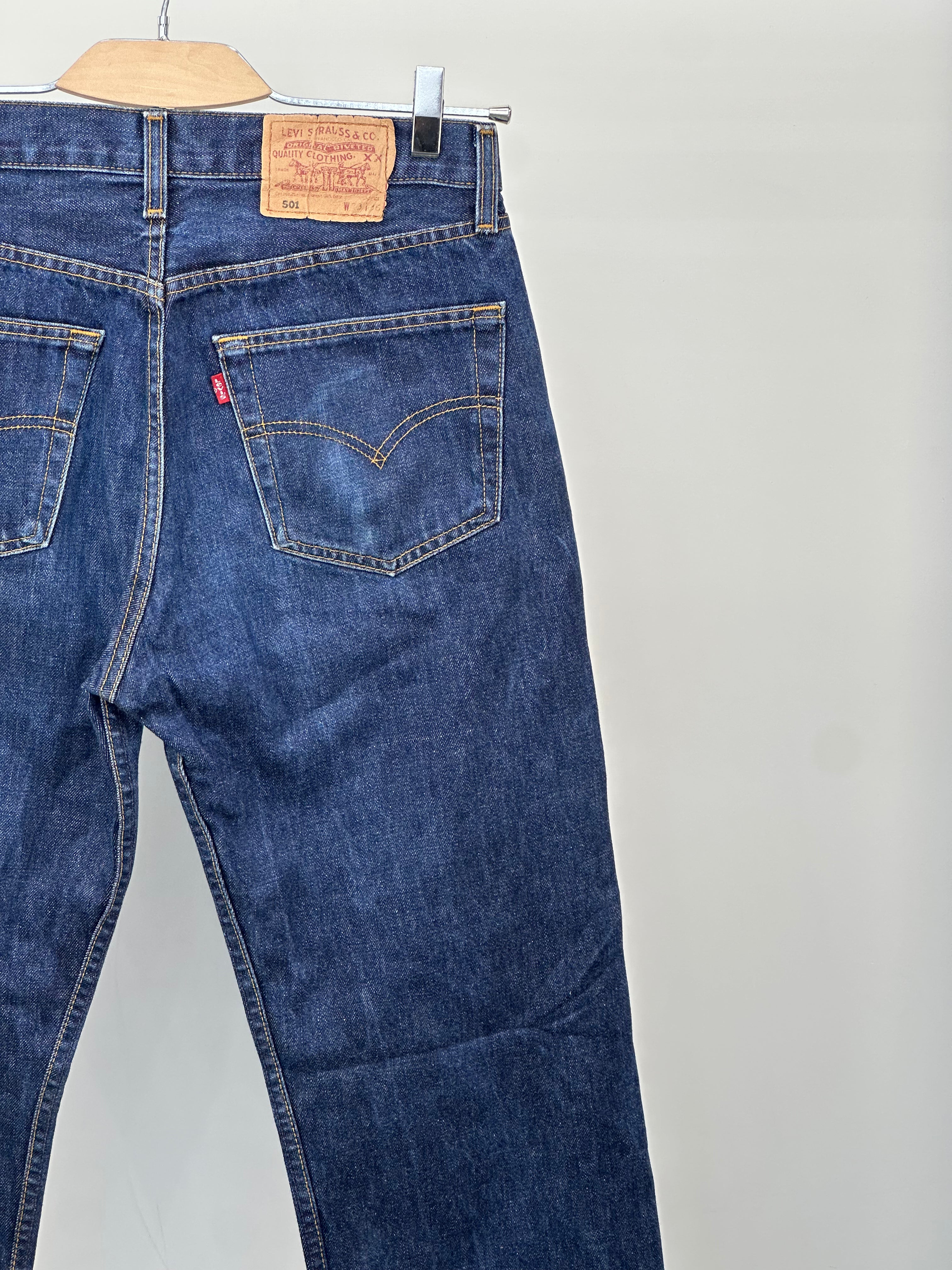 LEVI'S 501 TAGLIA: 47 ITA = W33 L36