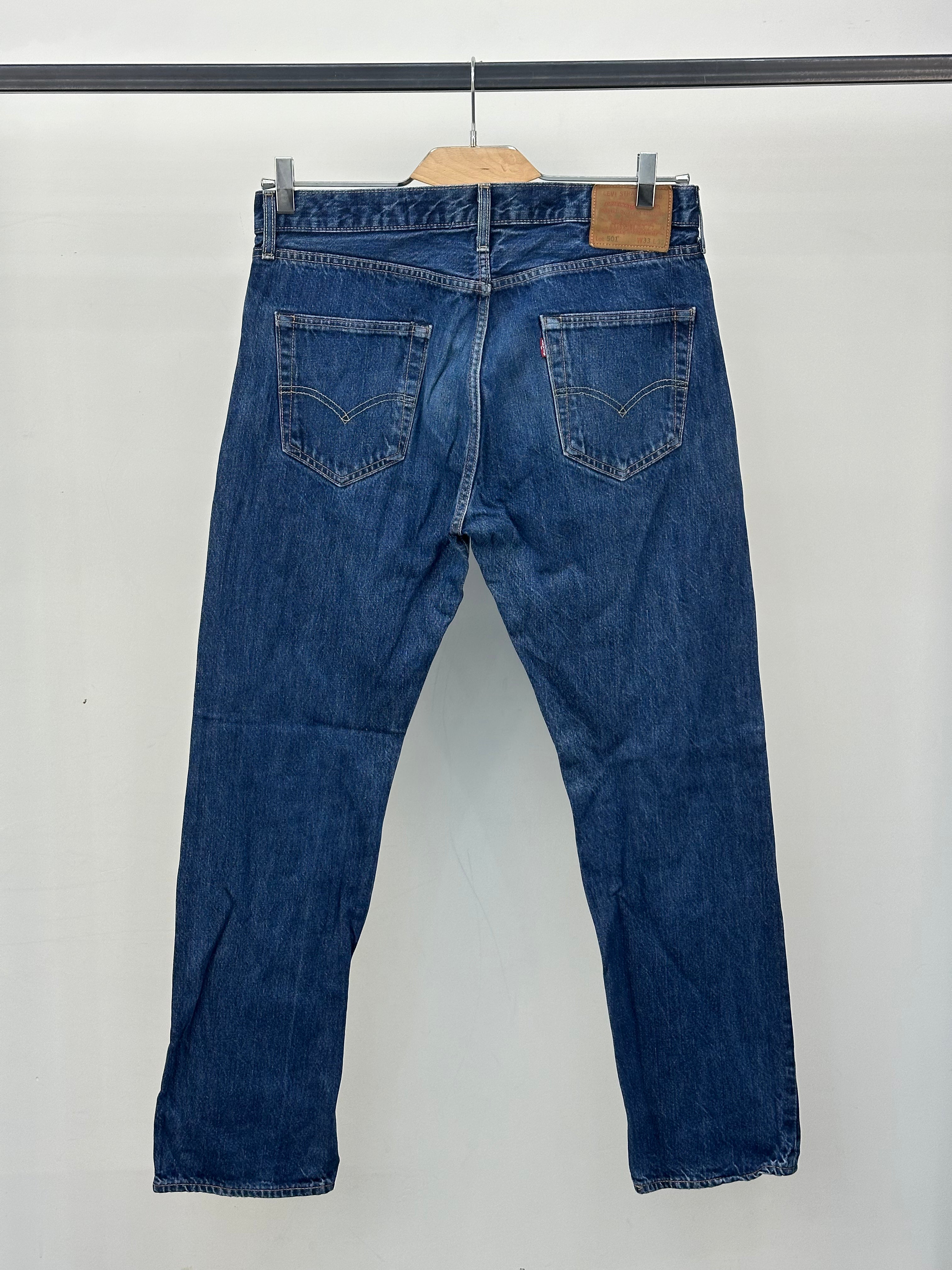 LEVI'S 501 TAGLIA: 47 ITA = W33 L32