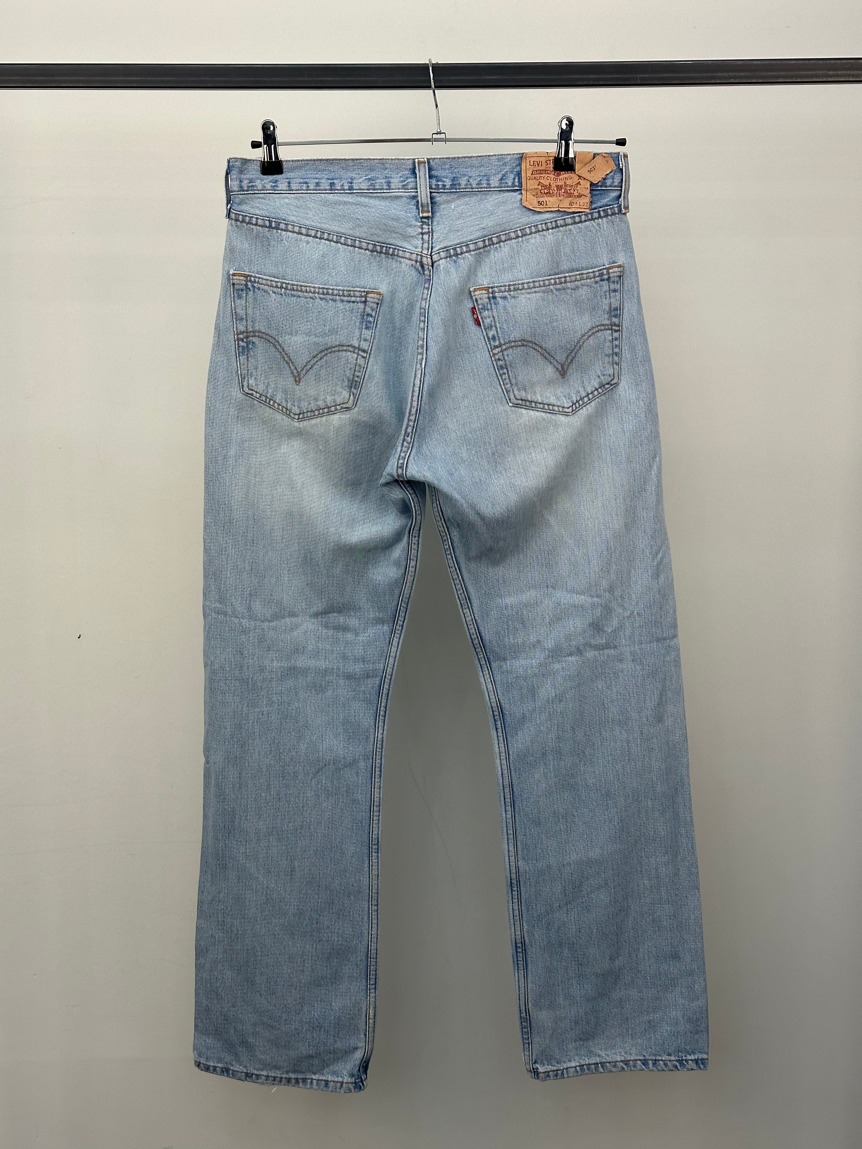 LEVI'S 501 TAGLIA: 47 ITA = W33 L32